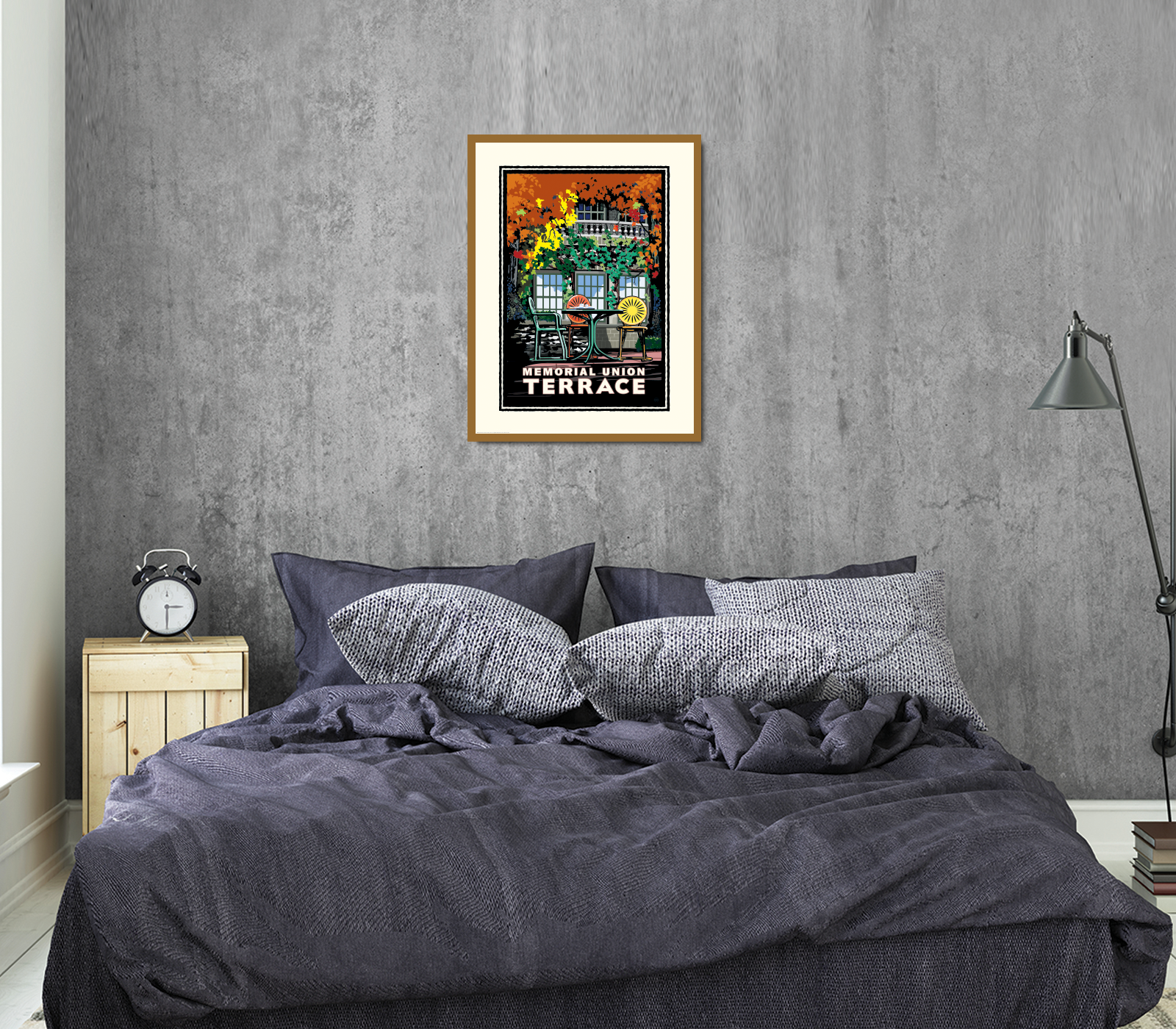 Landmark WI | UW Madison Memorial Union Art Print