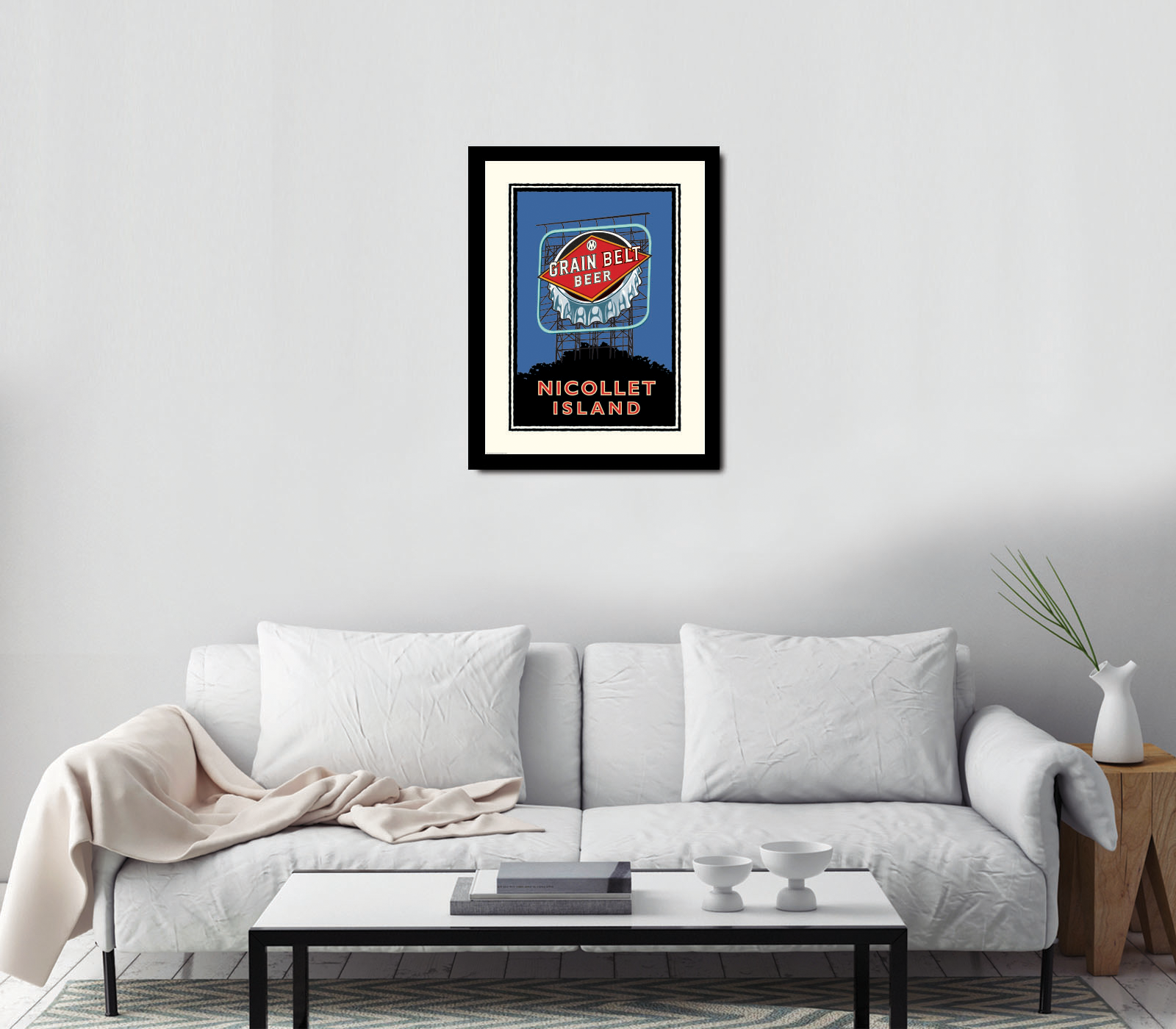 Landmark MN | Nicollet Island Grain Belt Bridge