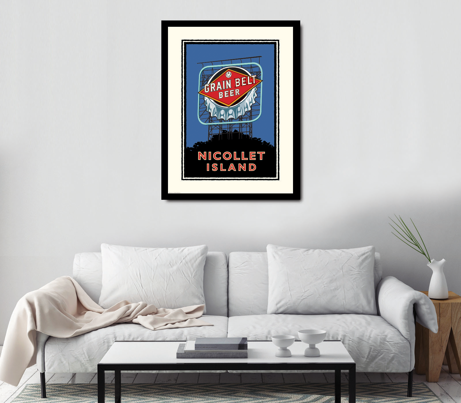 Landmark MN | Nicollet Island Grain Belt Bridge