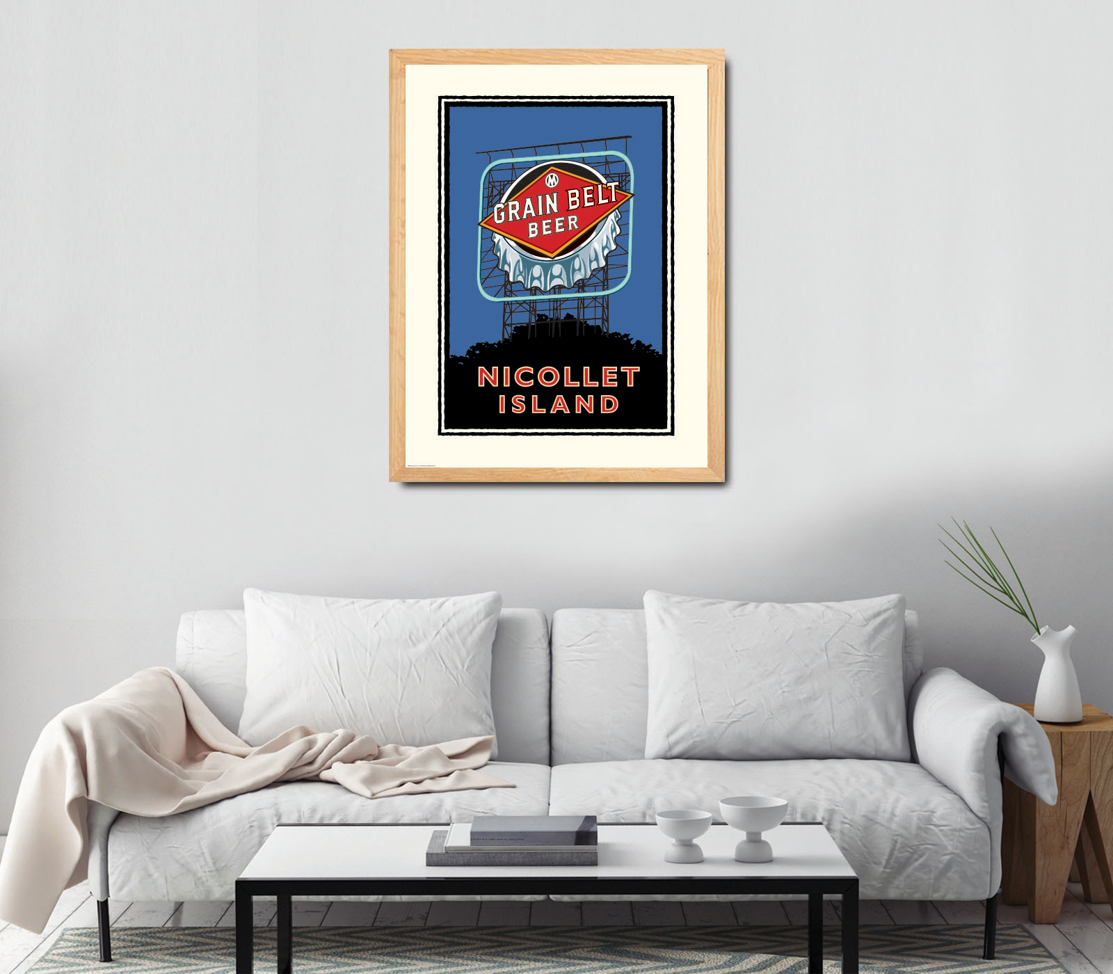 Landmark MN | Nicollet Island Grain Belt Bridge