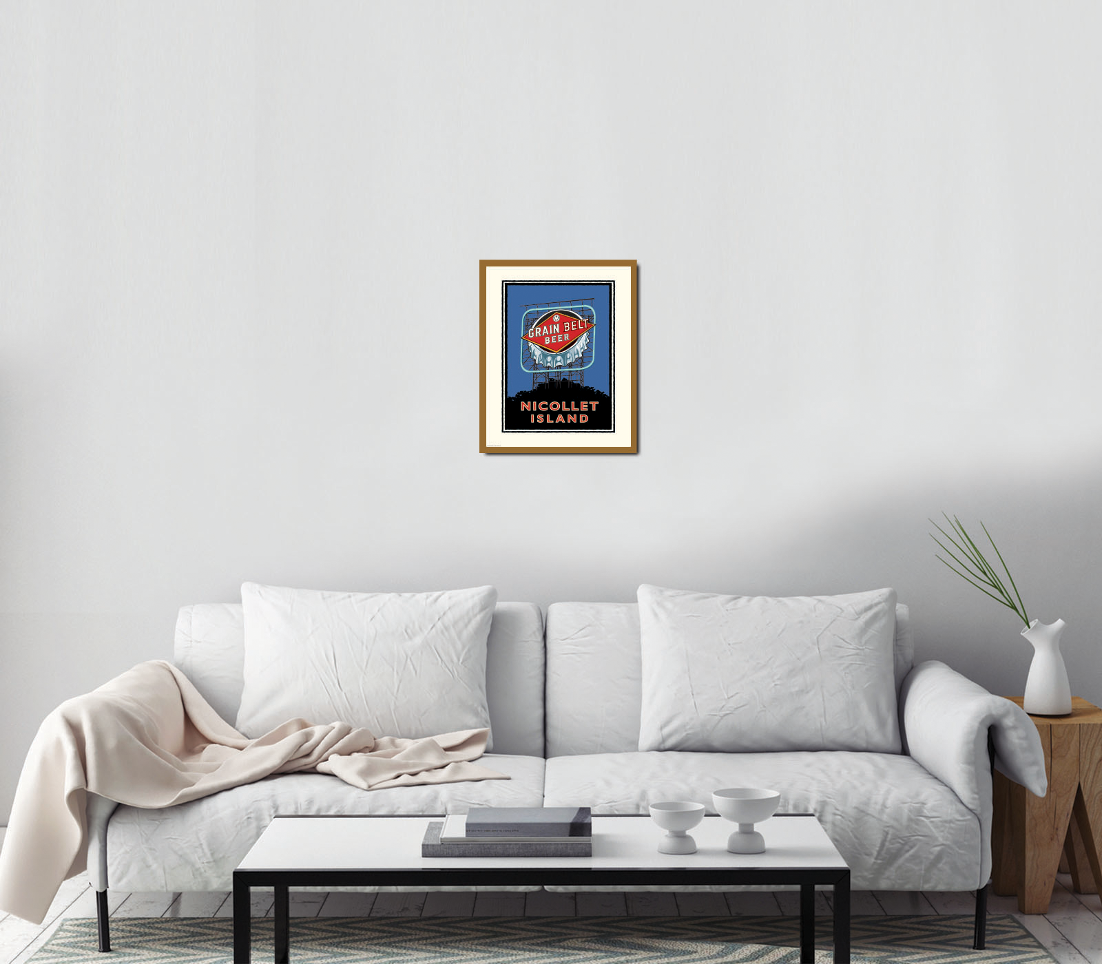 Landmark MN | Nicollet Island Grain Belt Bridge