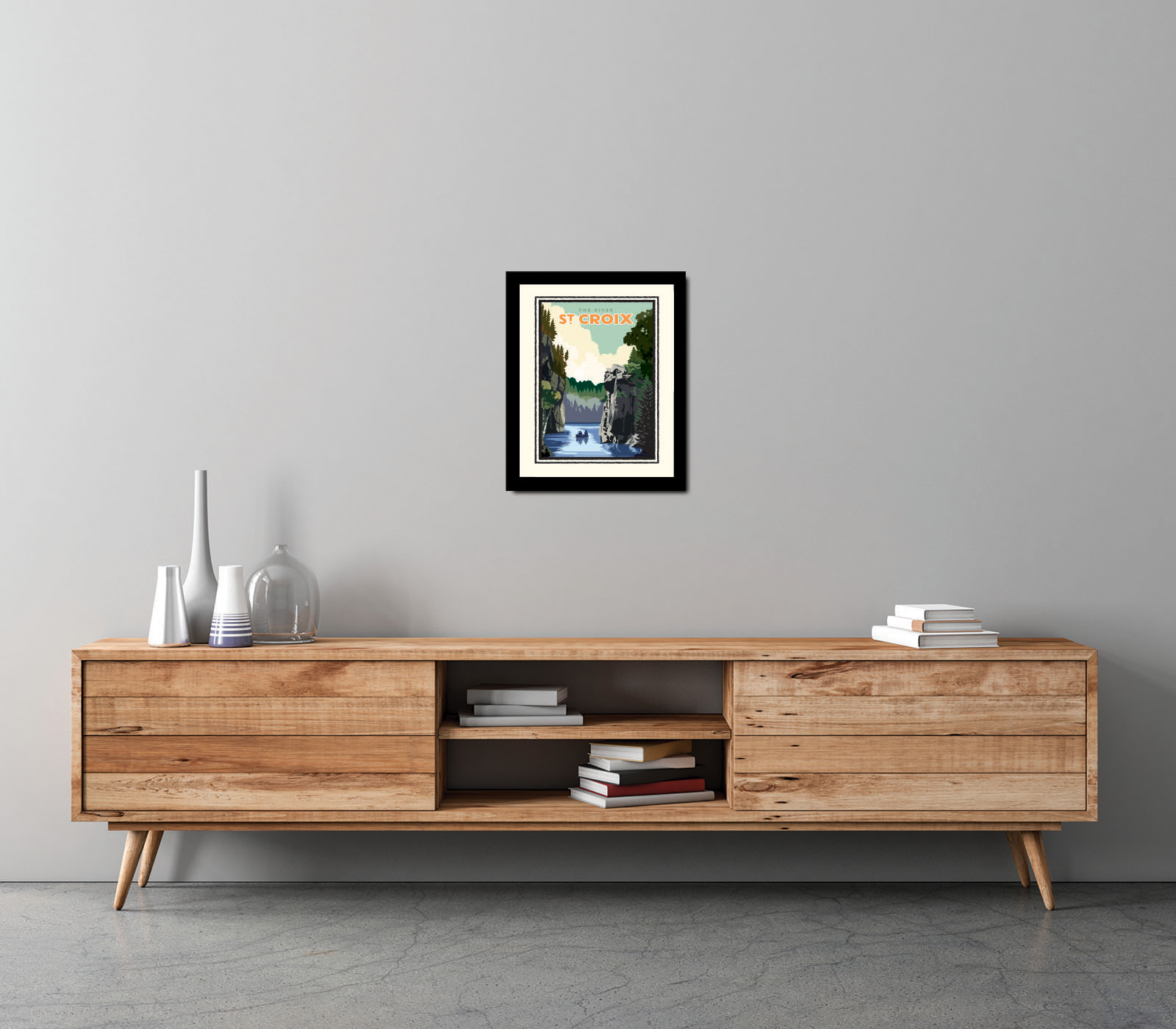 Landmark MN | St. Croix the River Art Print