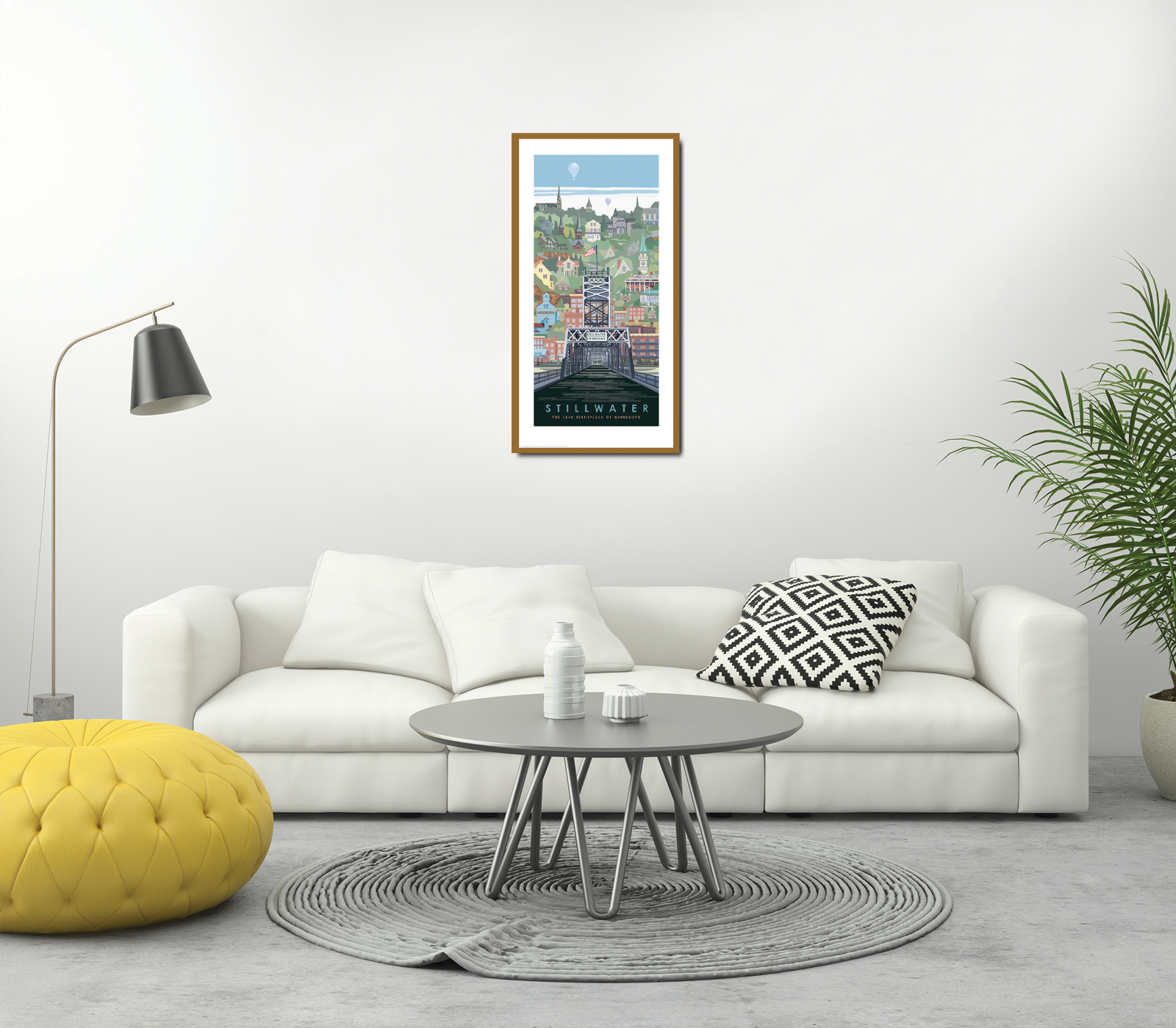 Landmark MN | Stillwater Village Art Print