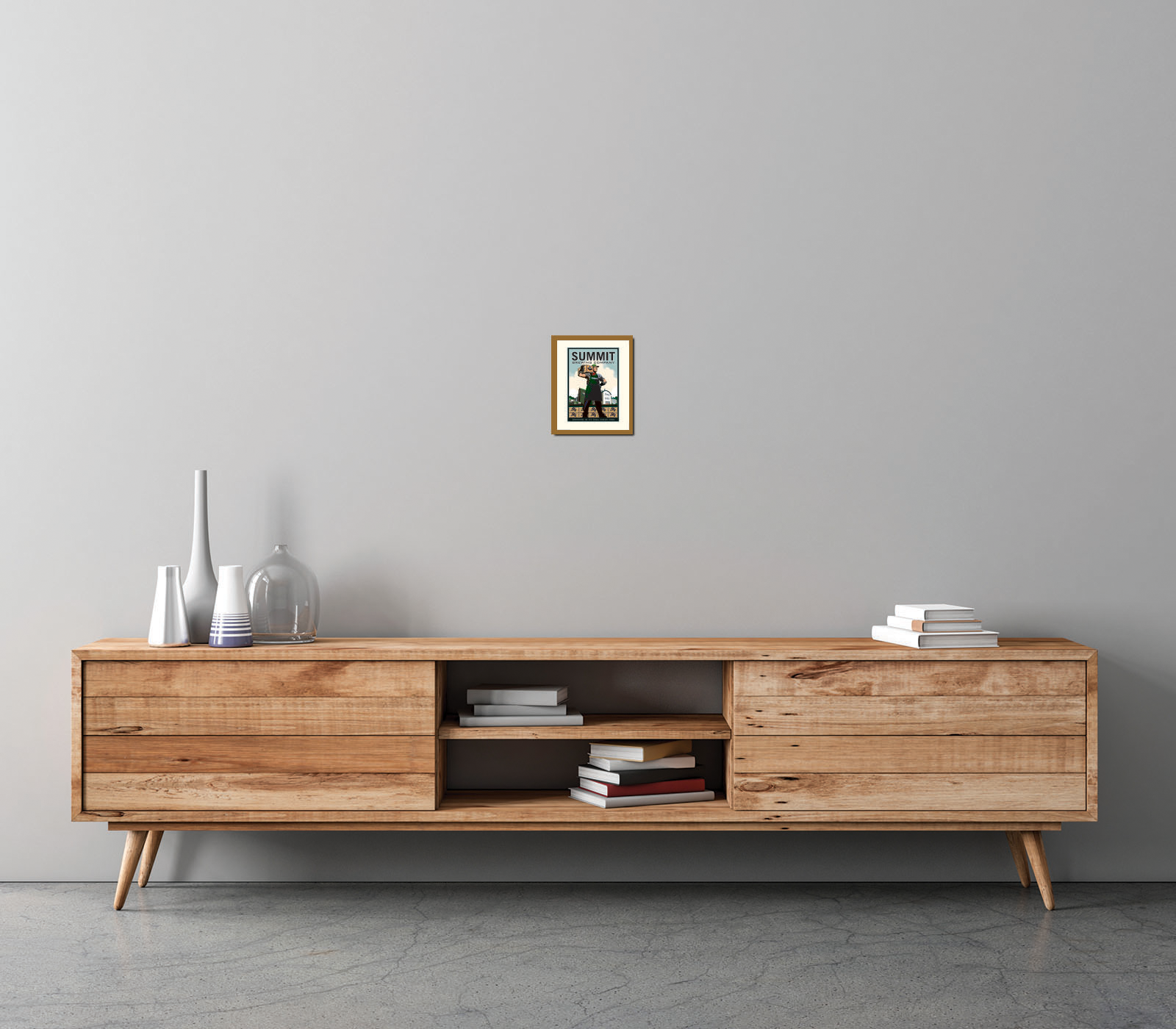 Landmark MN | Summit Brewing Company Mann Art Print