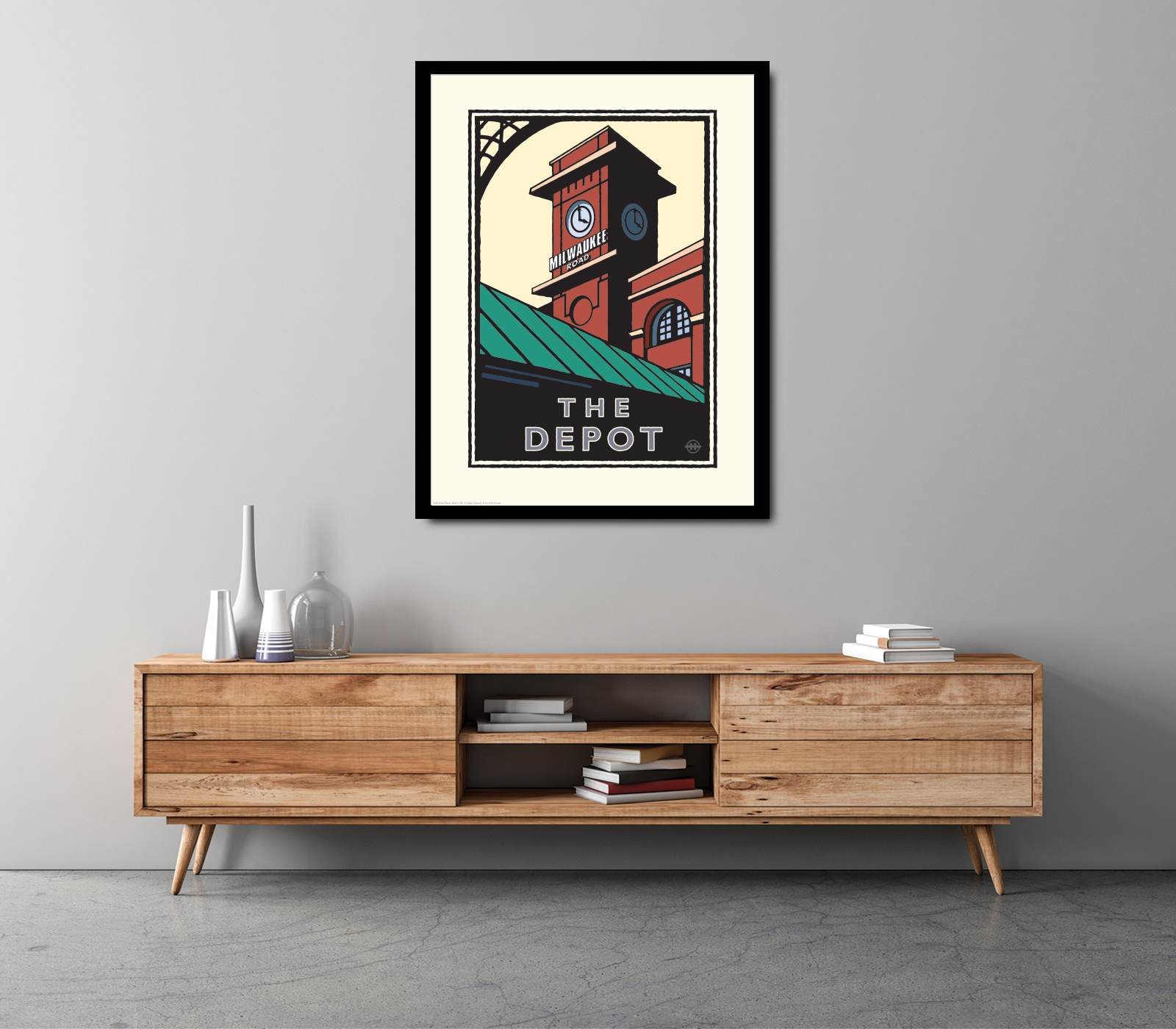 Landmark MN | The Depot Minneapolis Art Print