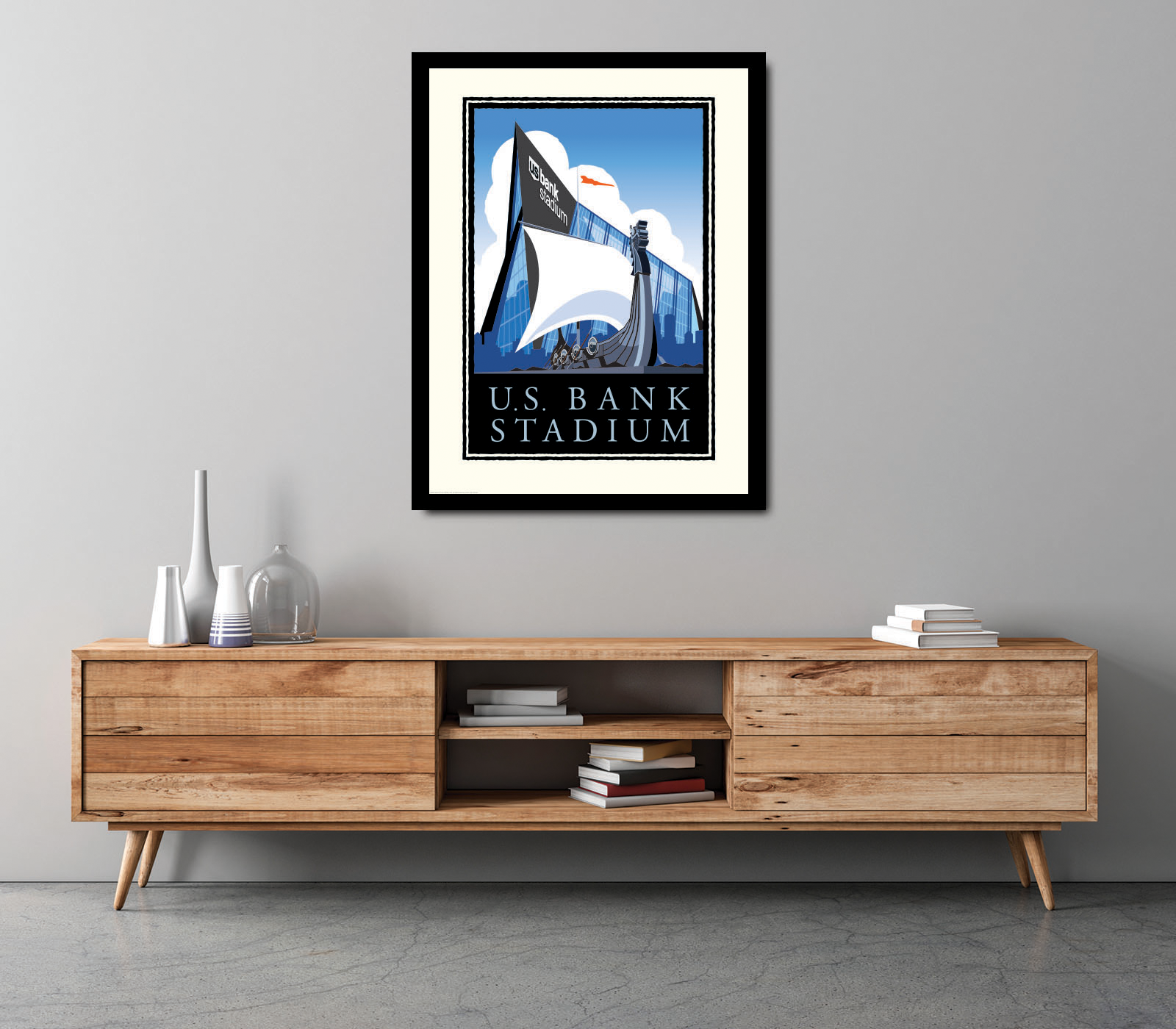 Landmark MN | US Bank Stadium Art Print