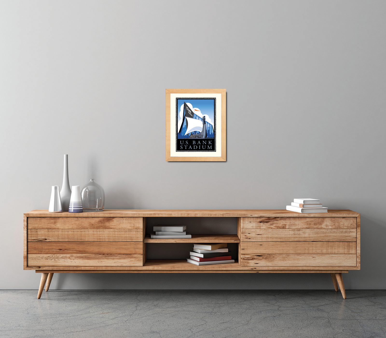 Landmark MN | US Bank Stadium Art Print