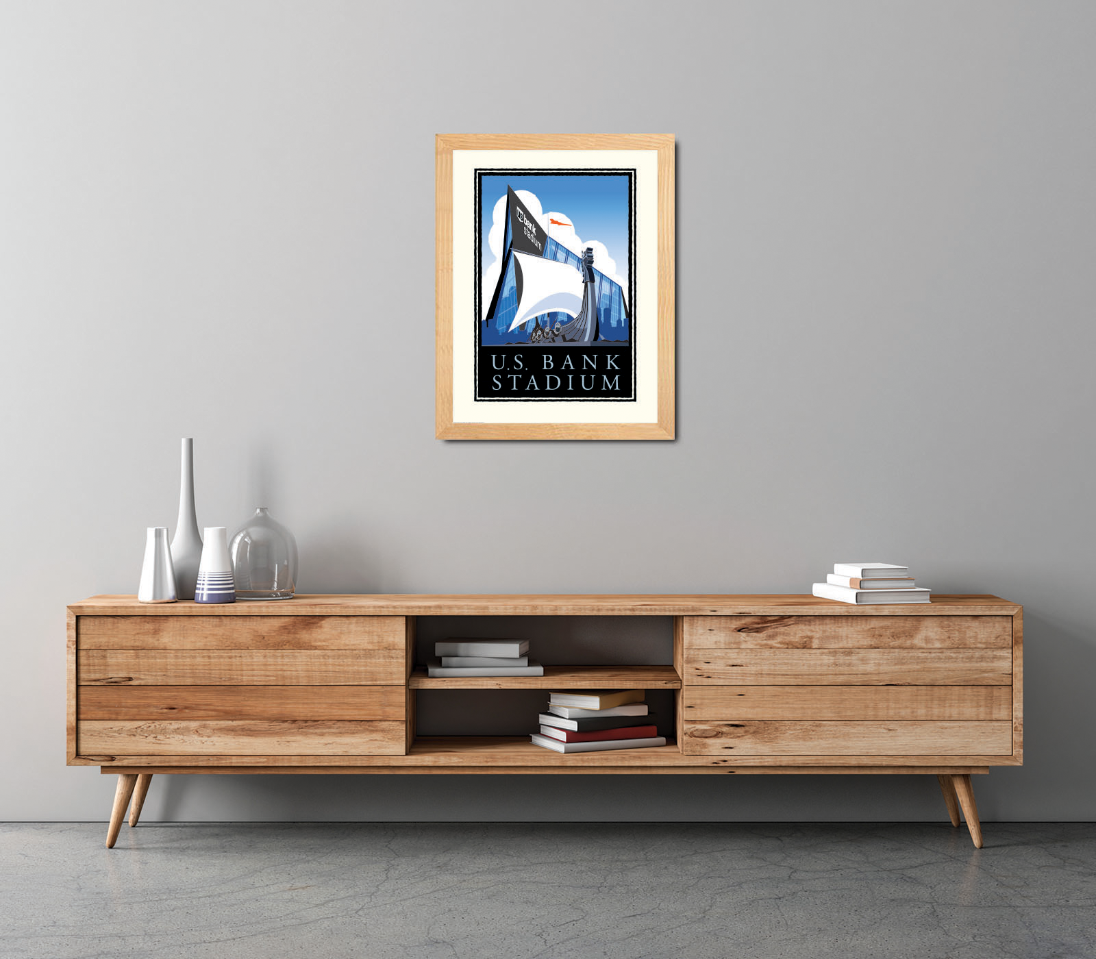 Landmark MN | US Bank Stadium Art Print