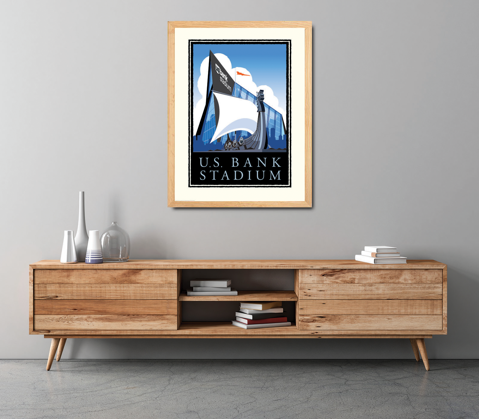 Landmark MN | US Bank Stadium Art Print