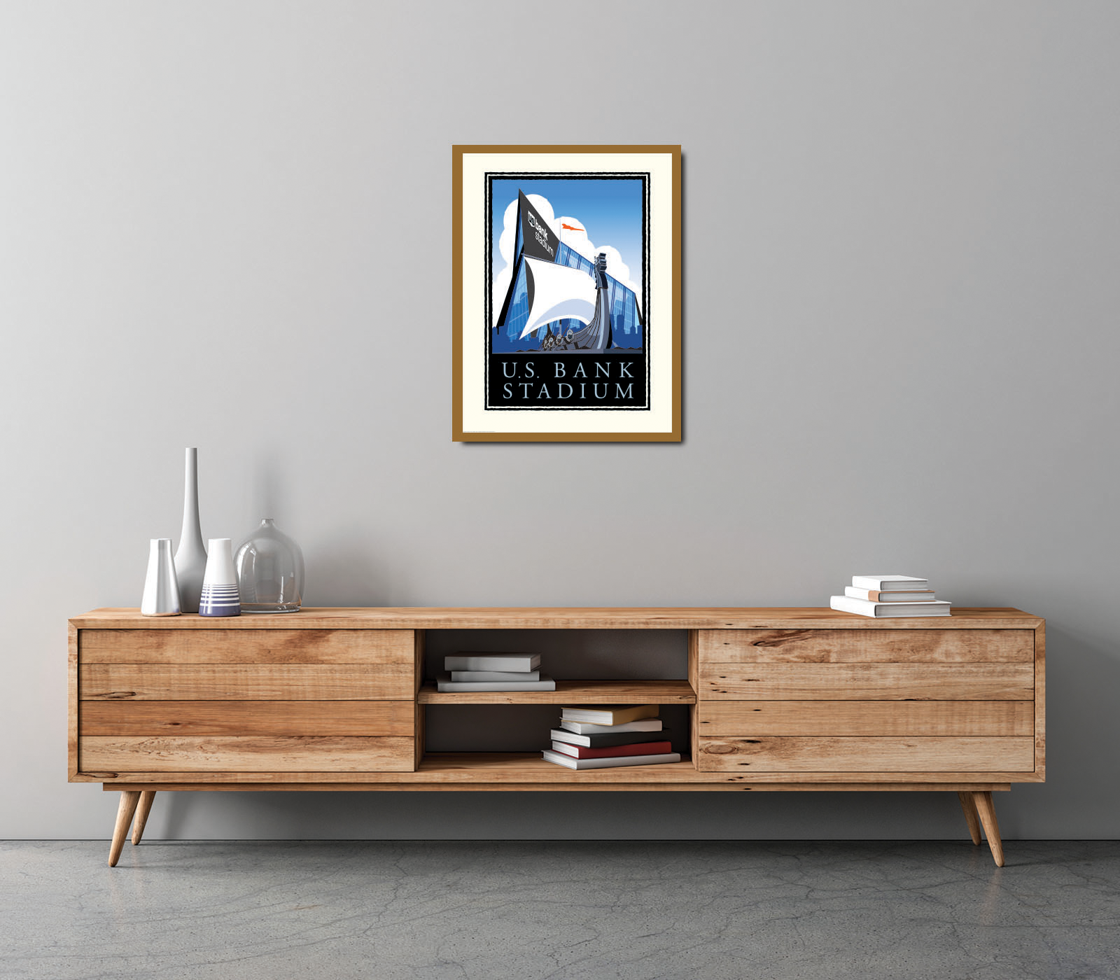 Landmark MN | US Bank Stadium Art Print