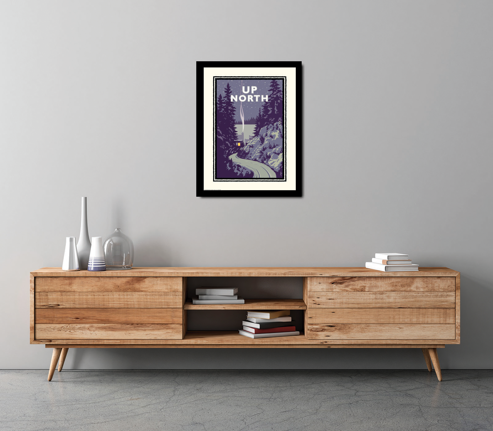 Custom Up North Art Print