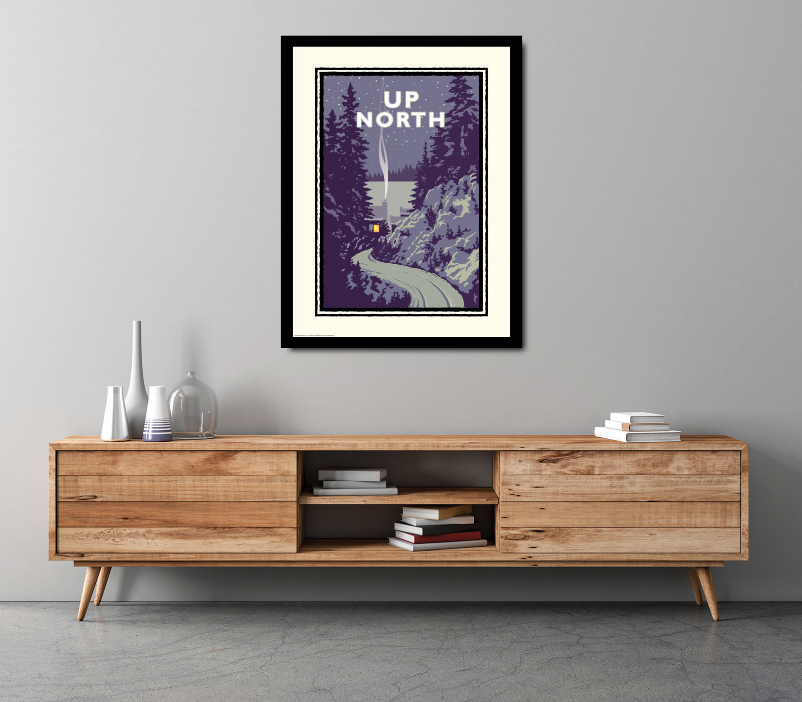 Custom Up North Art Print