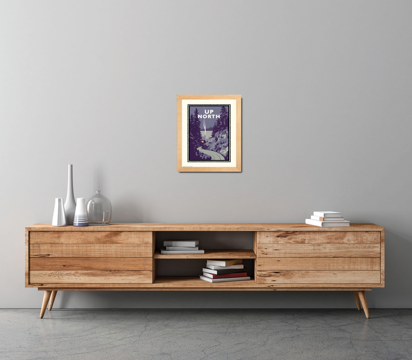 Custom Up North Art Print