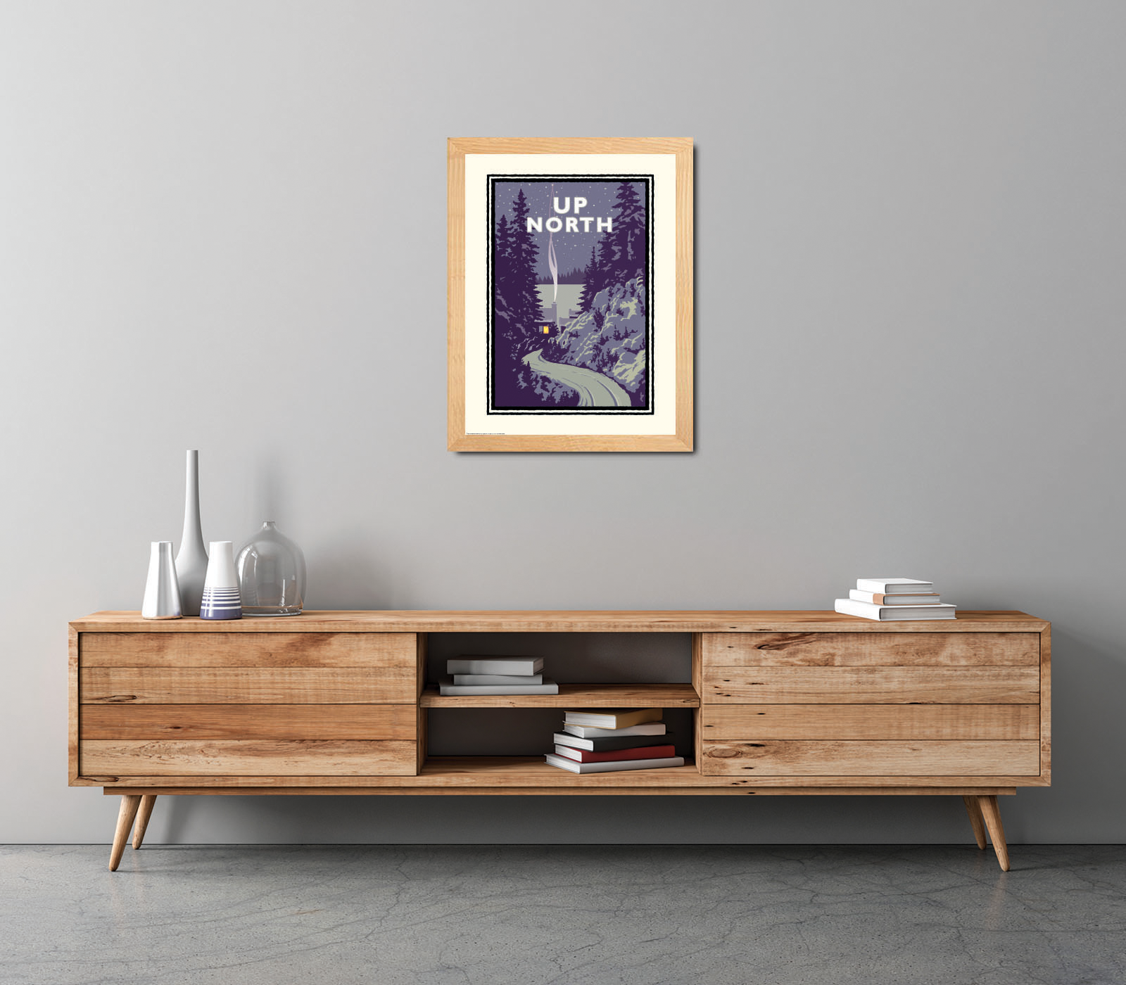 Custom Up North Art Print