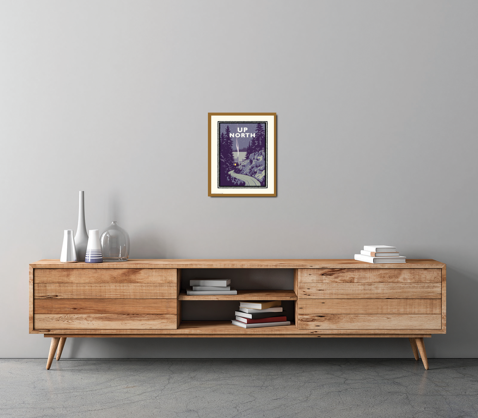 Custom Up North Art Print