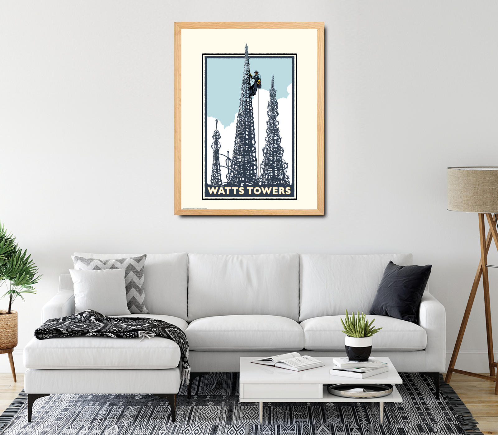 Landmark CA | Watts Towers Climber