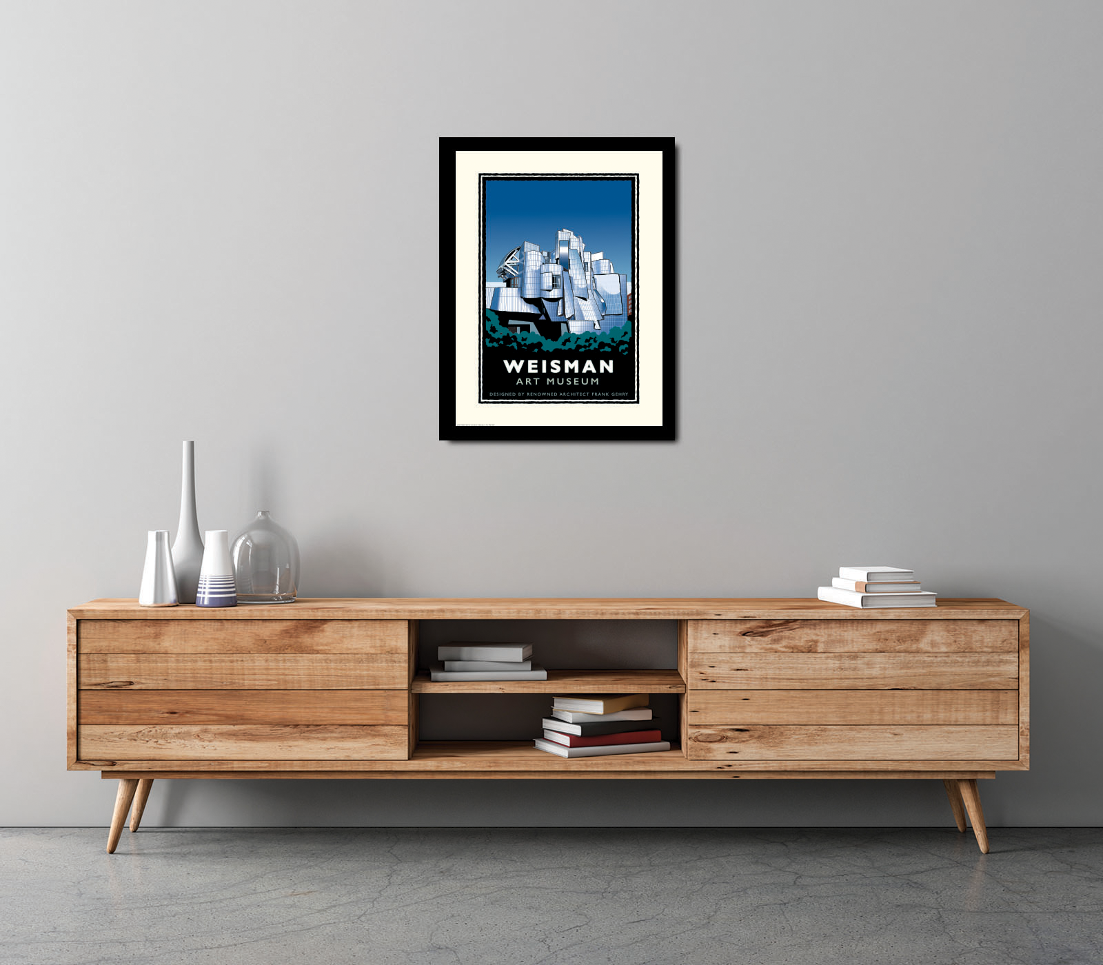 Landmark MN | Weisman Art Museum Art Print