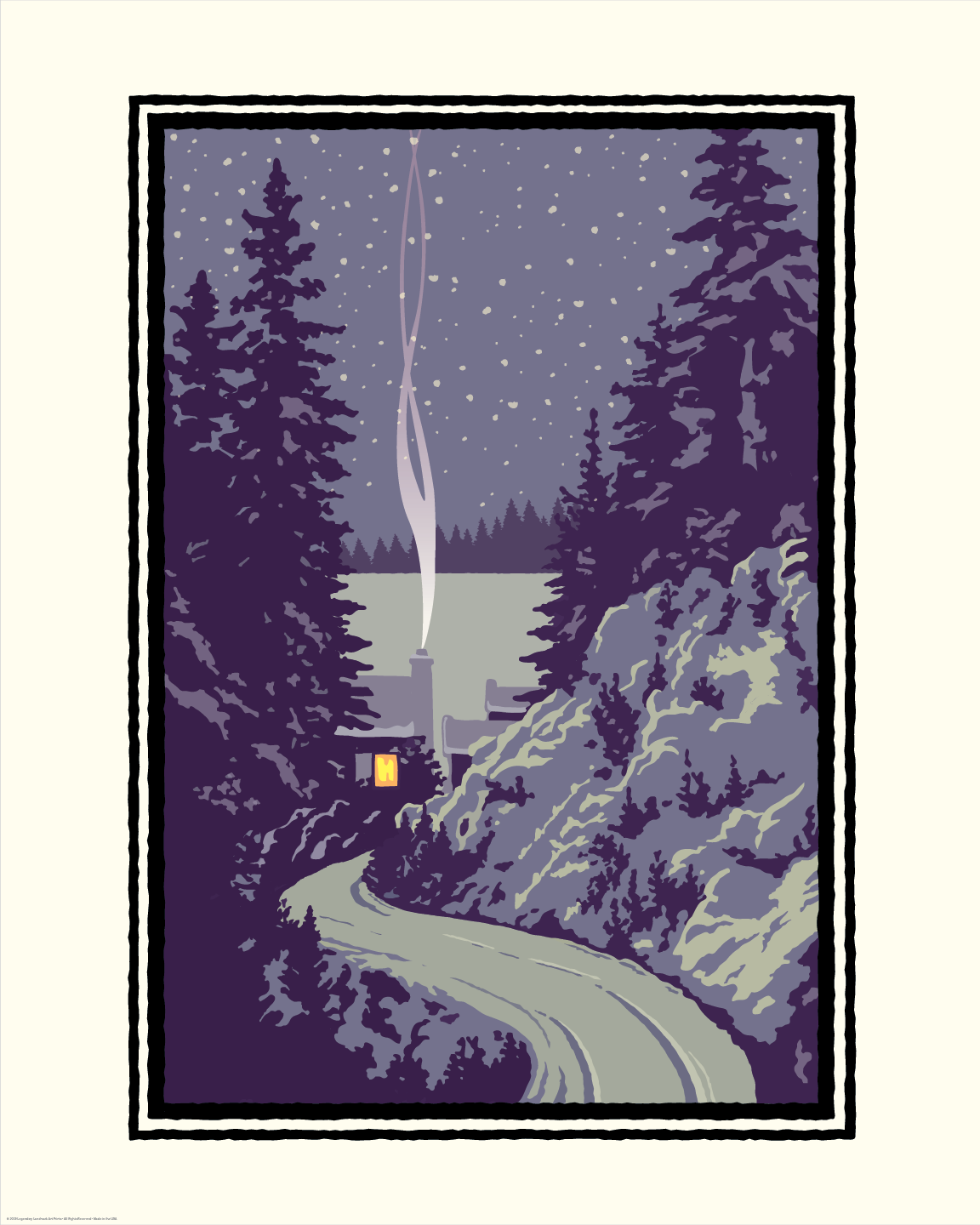 Custom Up North Art Print