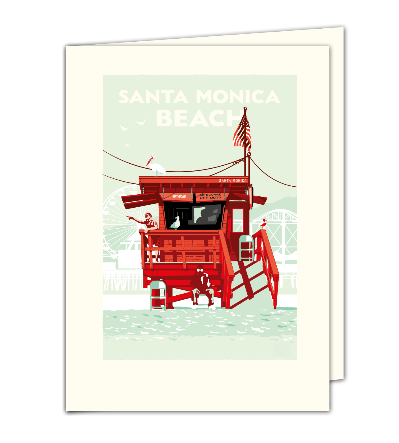 Landmark CA | Lifeguard Stand Santa Monica