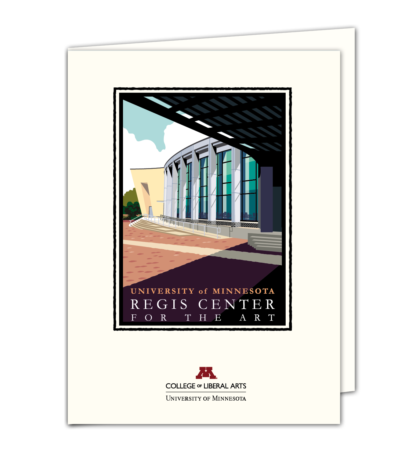 Landmark MN | University of Minnesota CLA Regis Center for Art Art Print