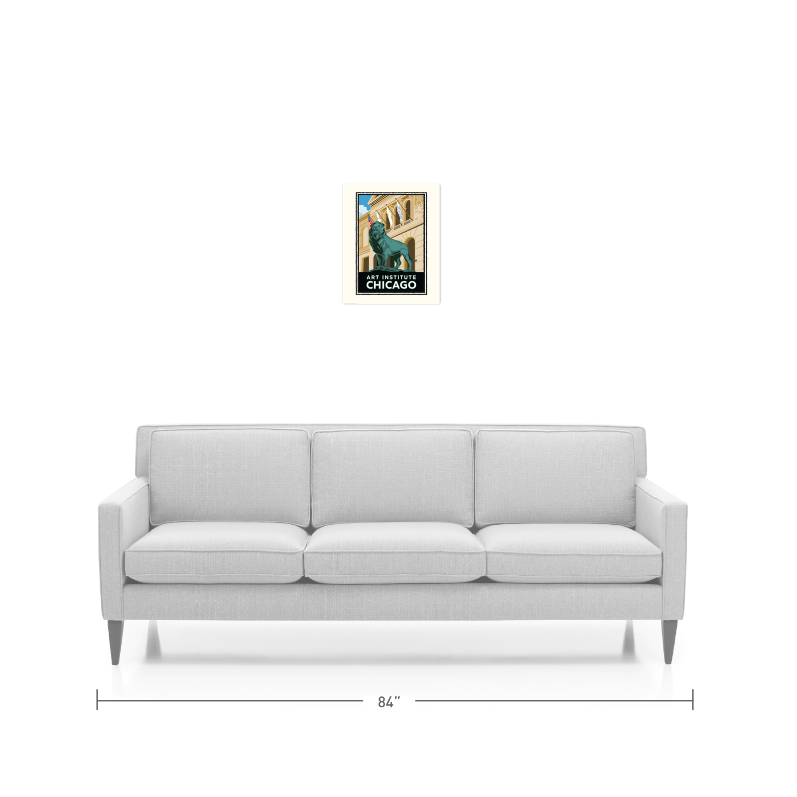 Landmark IL | Art Institute Chicago Art Print