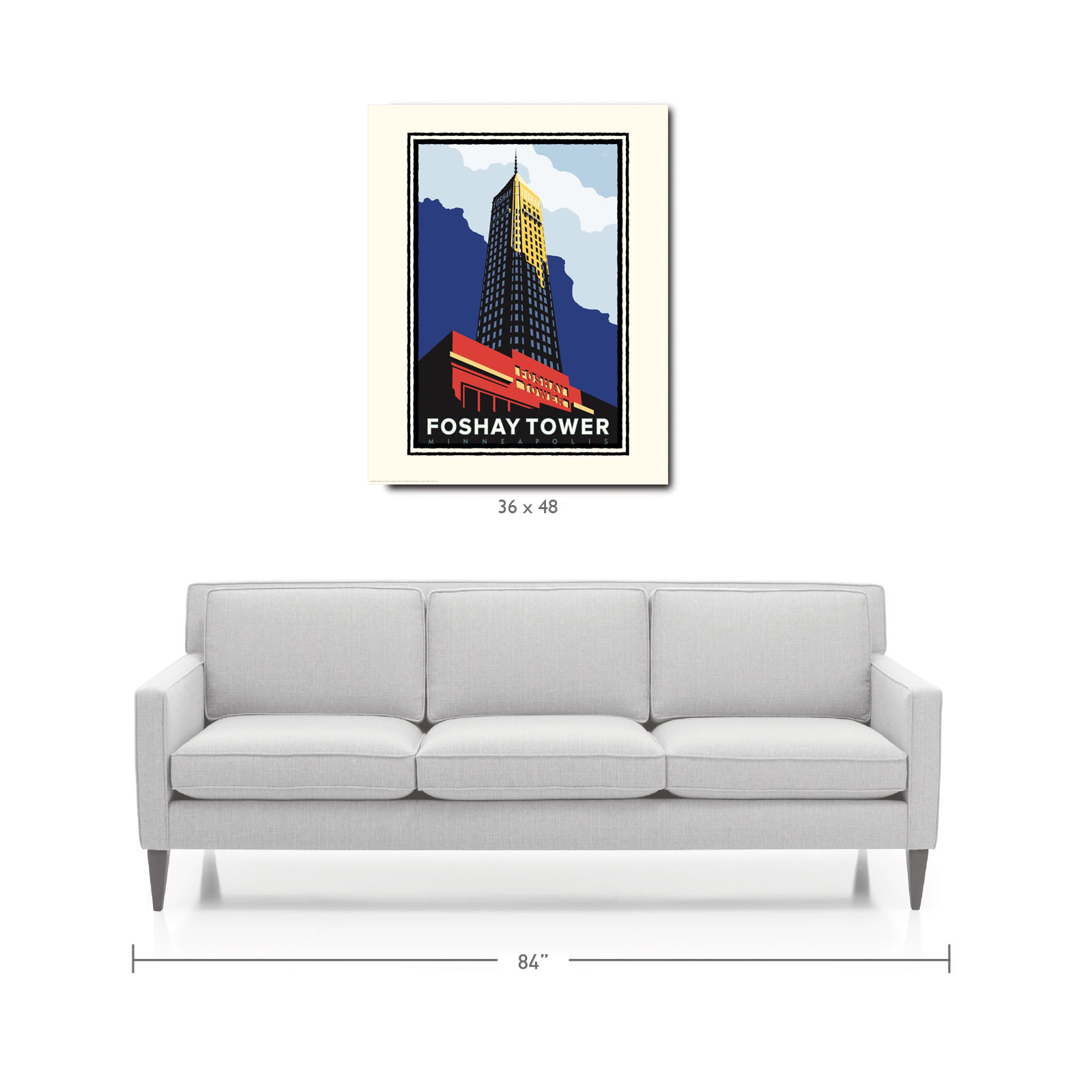 Landmark MN | Foshay Tower Minneapolis Art Print