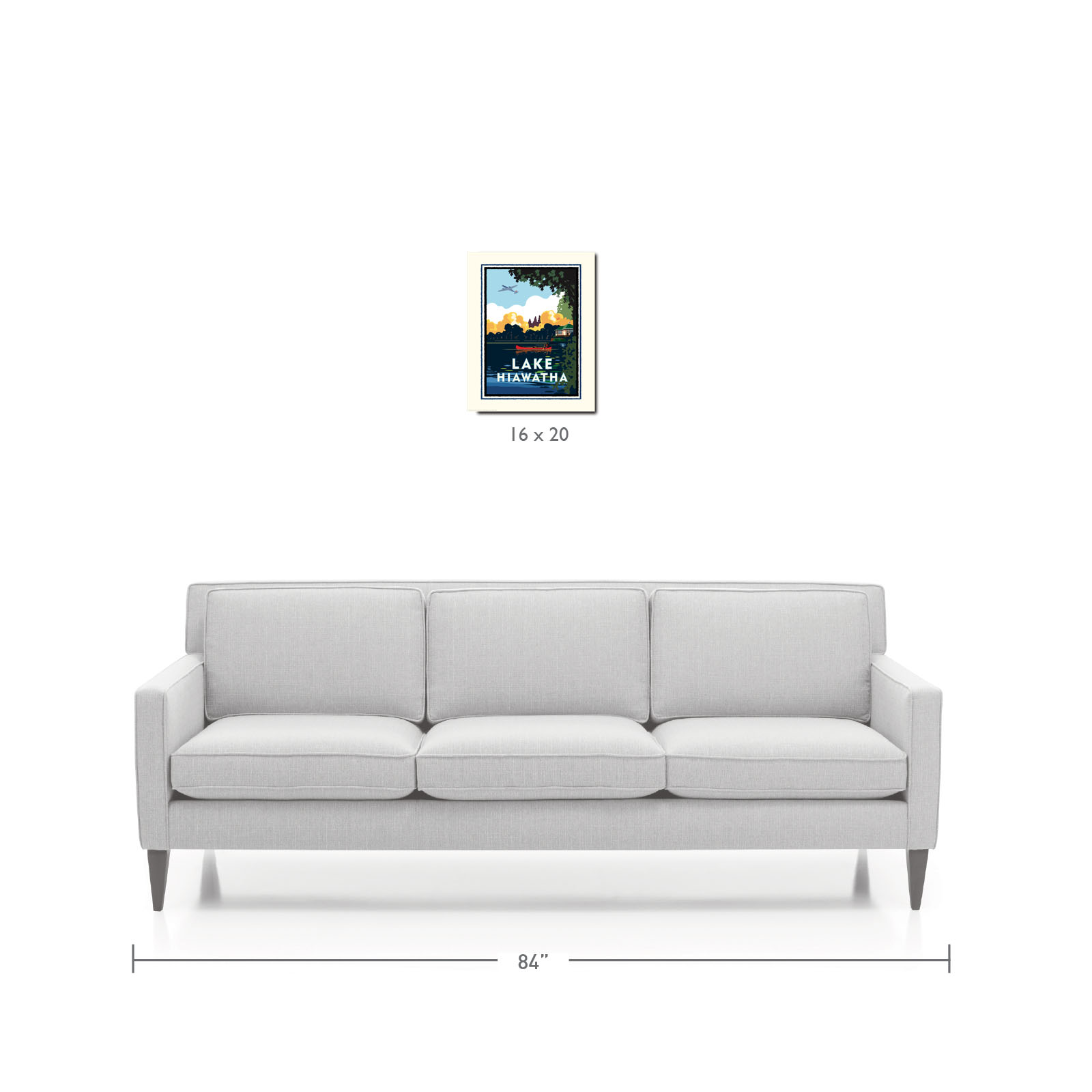 Landmark MN | Lake Hiawatha Art Print