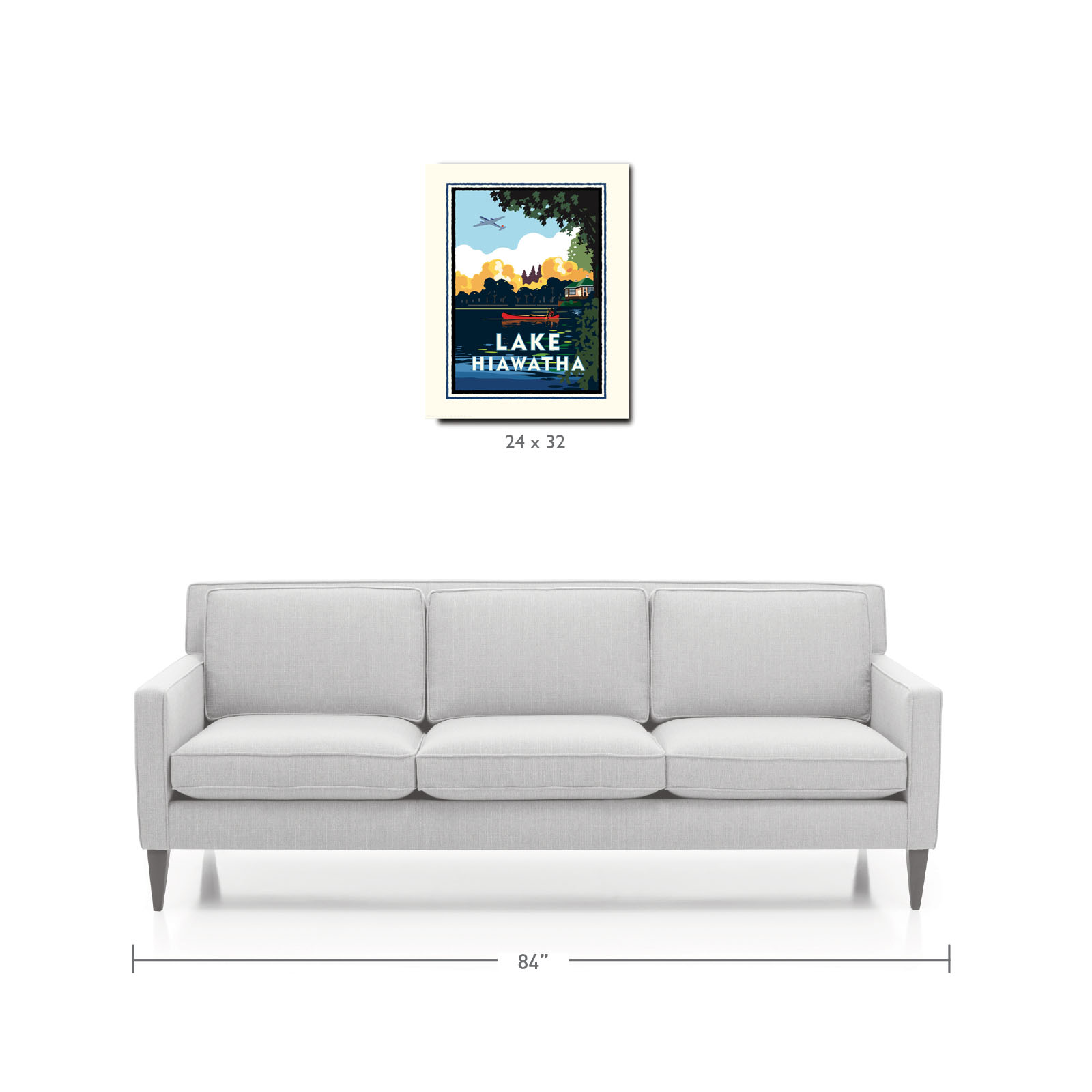 Landmark MN | Lake Hiawatha Art Print