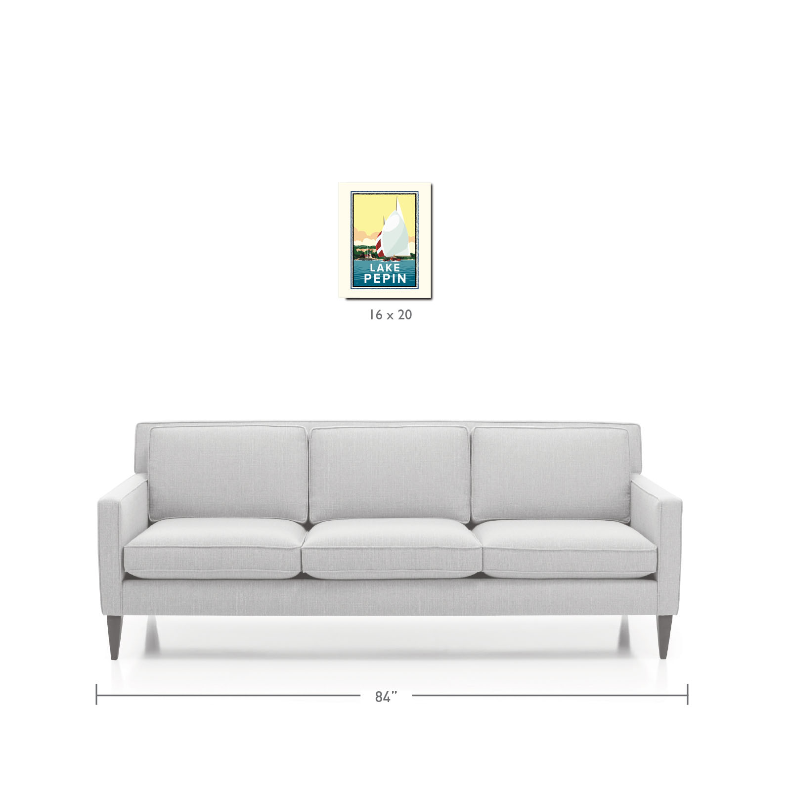 Landmark MN | Lake Pepin Art Print