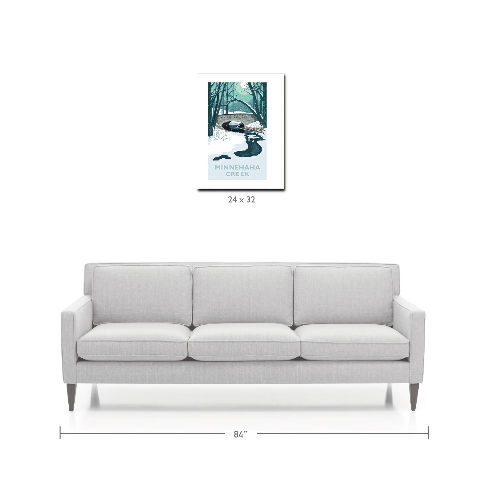 Landmark MN | Minnehaha Creek Winter