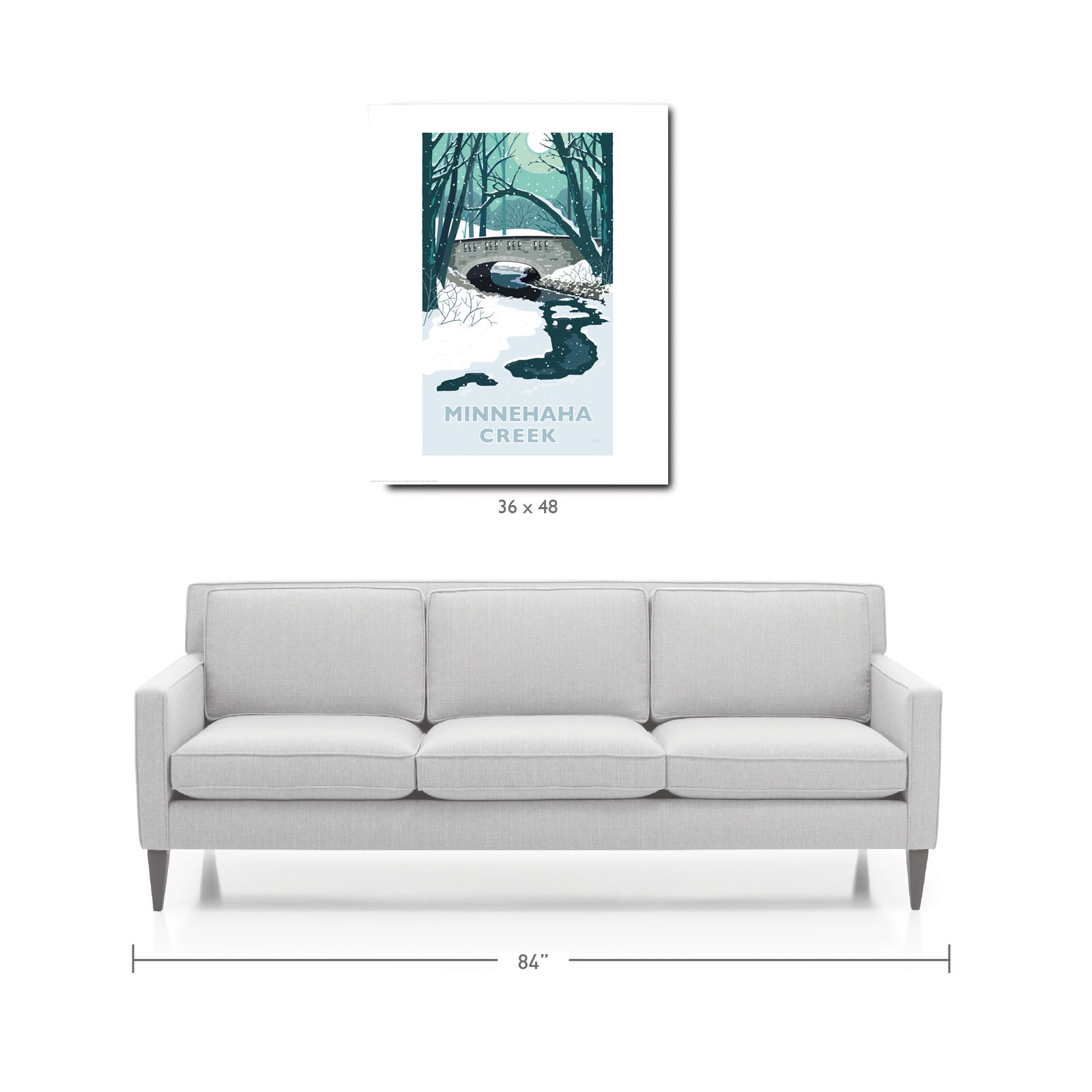 Landmark MN | Minnehaha Creek Winter