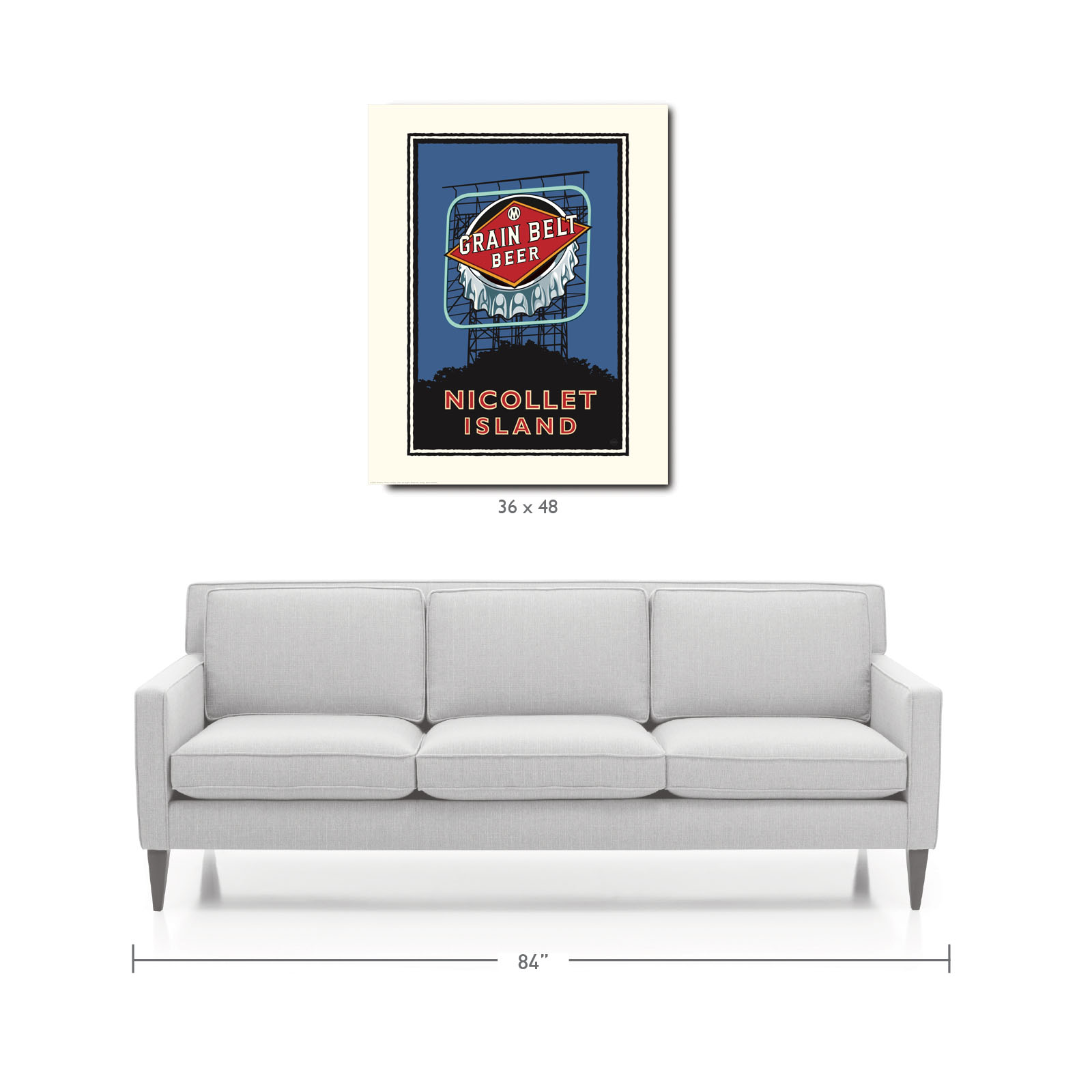 Landmark MN | Nicollet Island Grain Belt Bridge