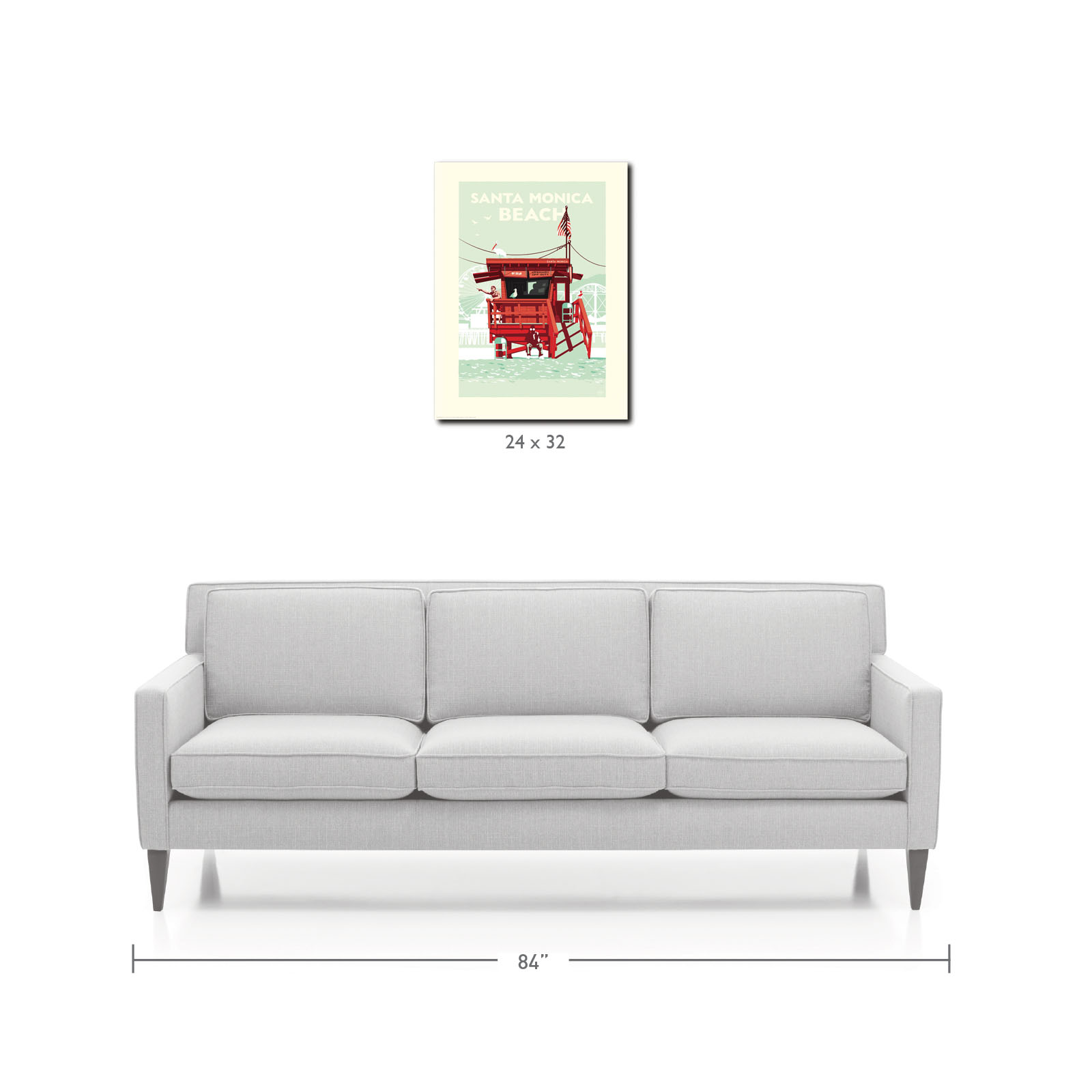 Landmark CA | Lifeguard Stand Santa Monica