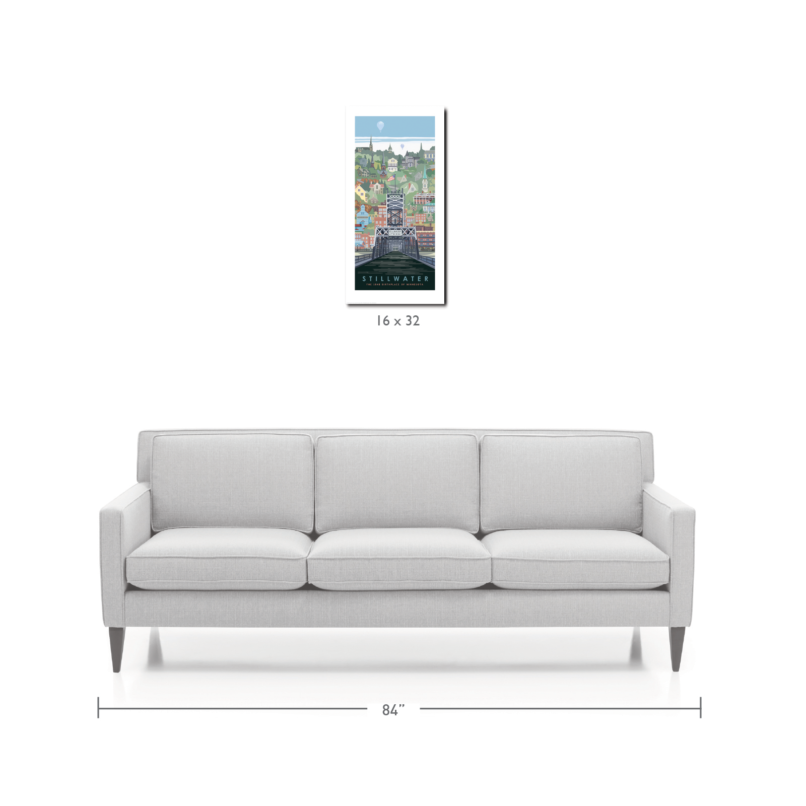 Landmark MN | Stillwater Village Art Print