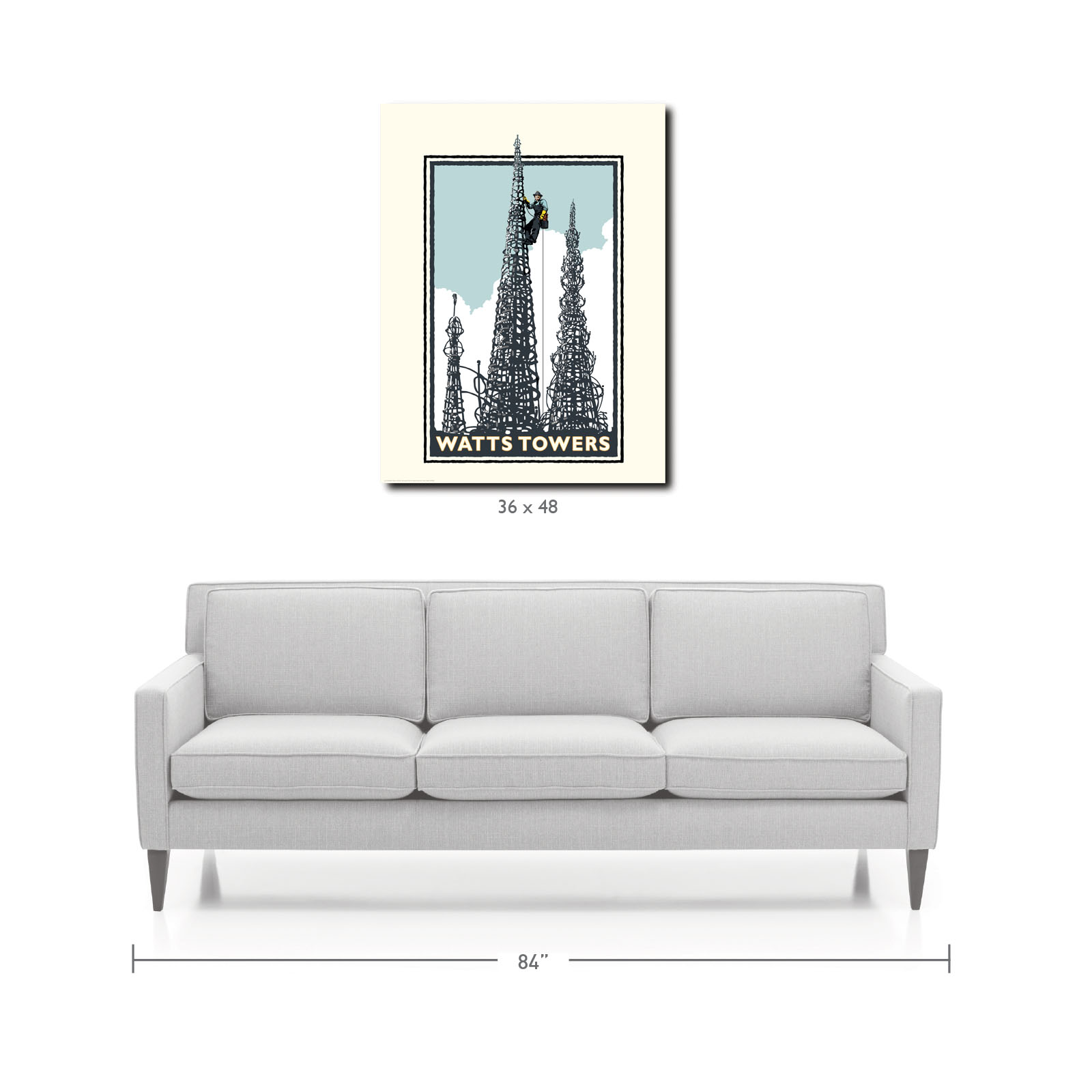 Landmark CA | Watts Towers Climber