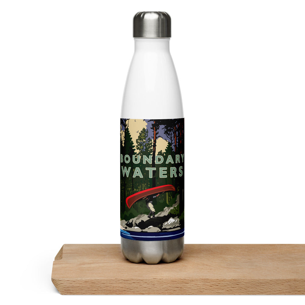 Landmark MN | Boundary Waters Portage Stainless Steel Water Bottle