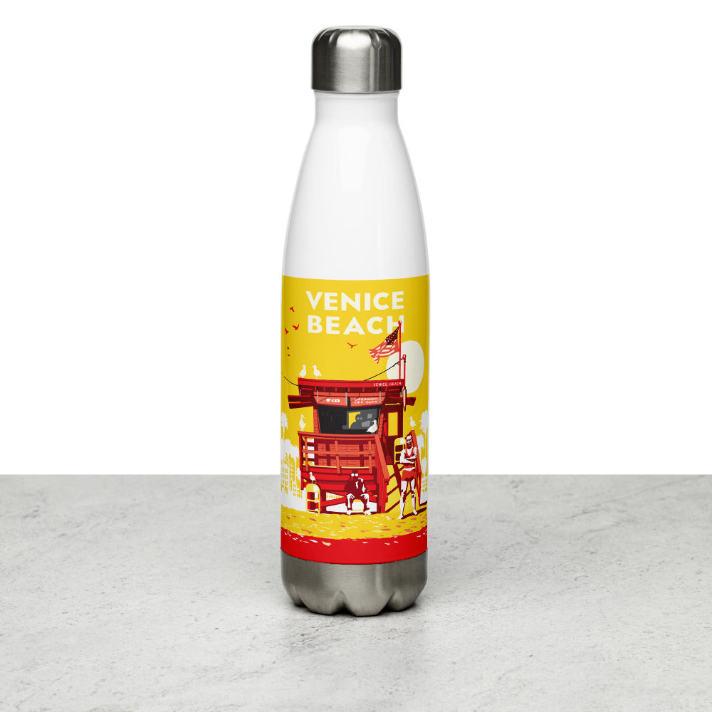 Landmark CA | Venice Beach Stainless Steel Water Bottle