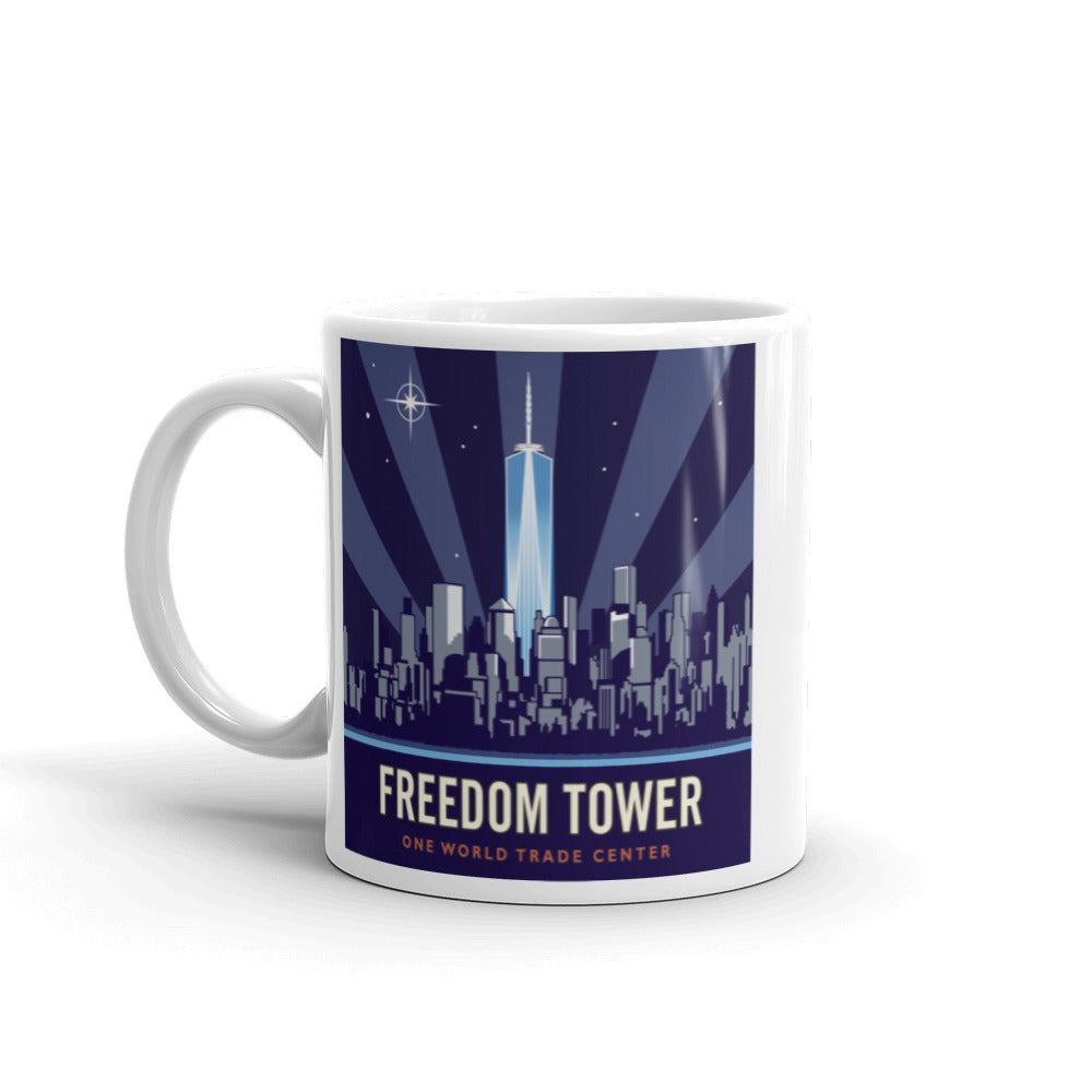 Landmark NY | NYC Freedom Tower Ceramic Mug