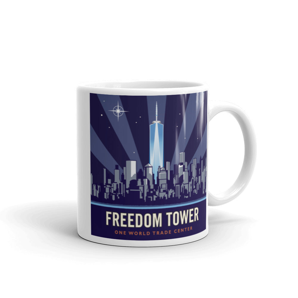 Landmark NY | NYC Freedom Tower Ceramic Mug