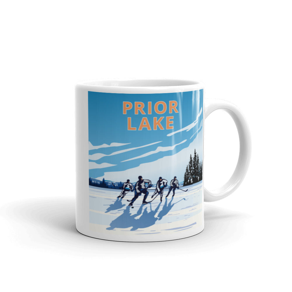 Landmark MN | Prior Lake Pond Hockey Ceramic Mug