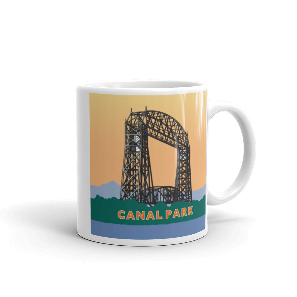 Landmark MN | Canal Park White Ceramic Mug