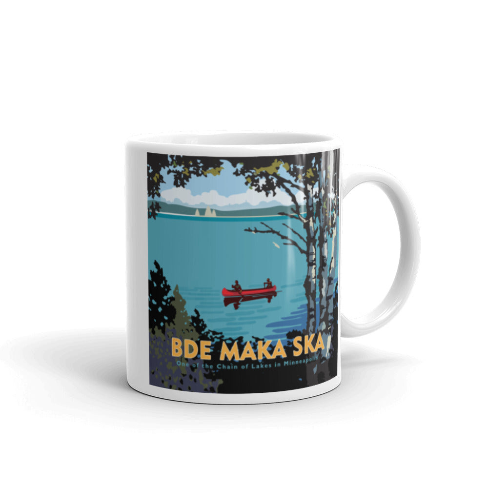 Landmark MN | Bde Maka Ska Minneapolis White Ceramic Mug