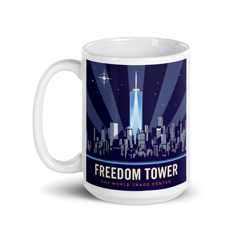 Landmark NY | NYC Freedom Tower Ceramic Mug