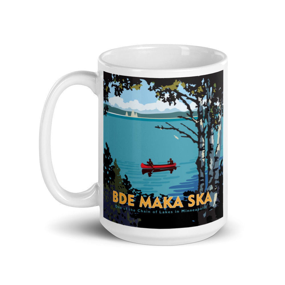 Landmark MN | Bde Maka Ska Minneapolis White Ceramic Mug