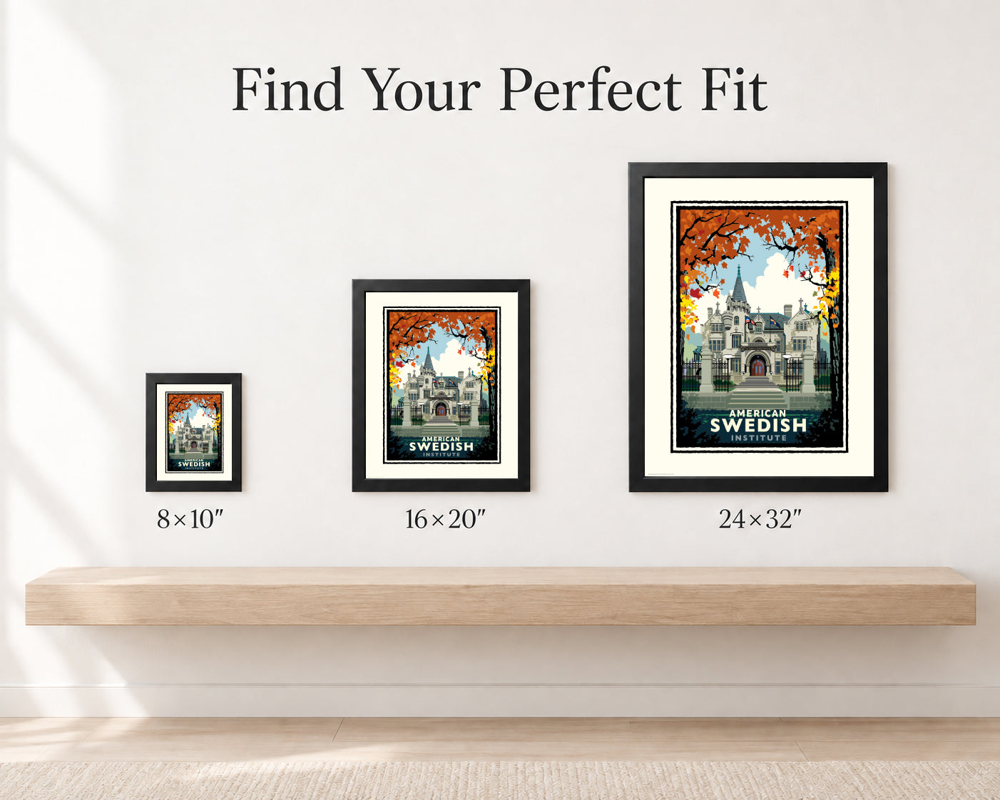 American Swedish Institute Fall — Minnesota Art Print