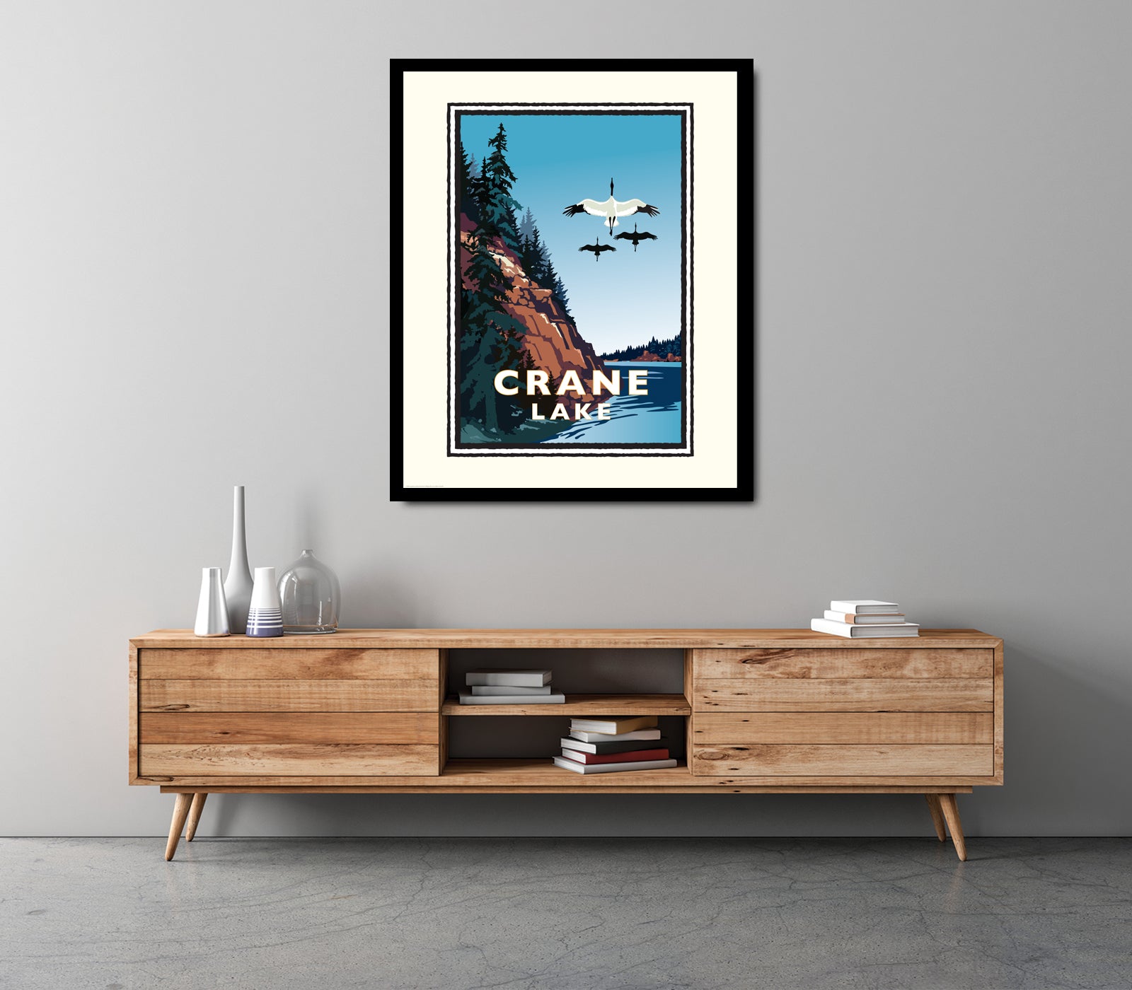 Landmark MN | Crane Lake Voyageurs Natl Park Art Print