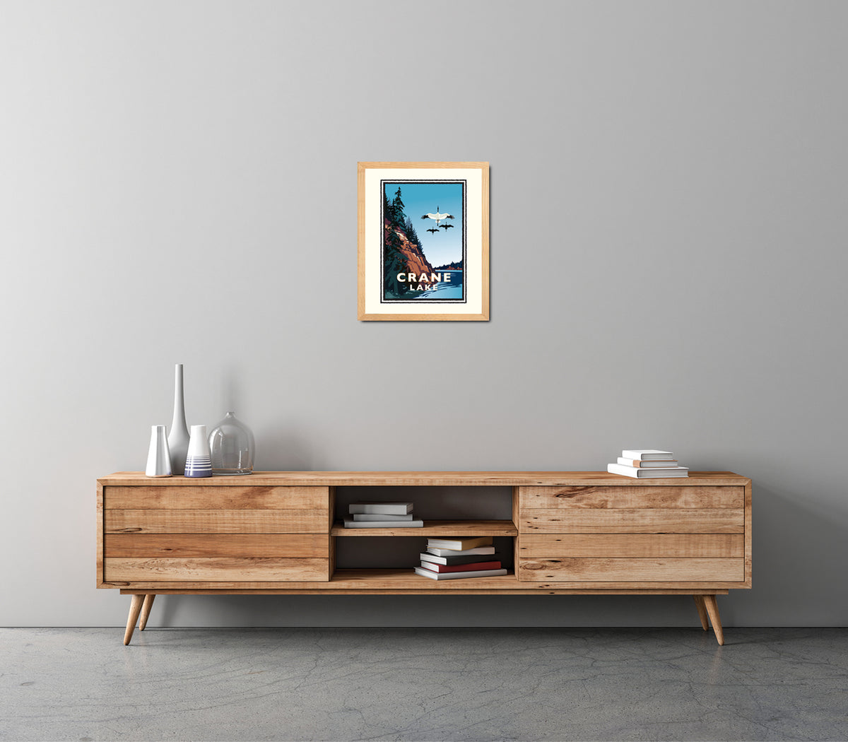 Landmark MN | Crane Lake Voyageurs Natl Park Art Print