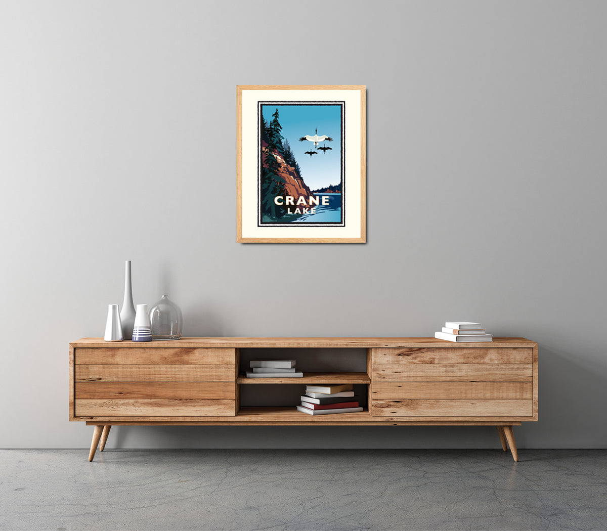 Landmark MN | Crane Lake Voyageurs Natl Park Art Print