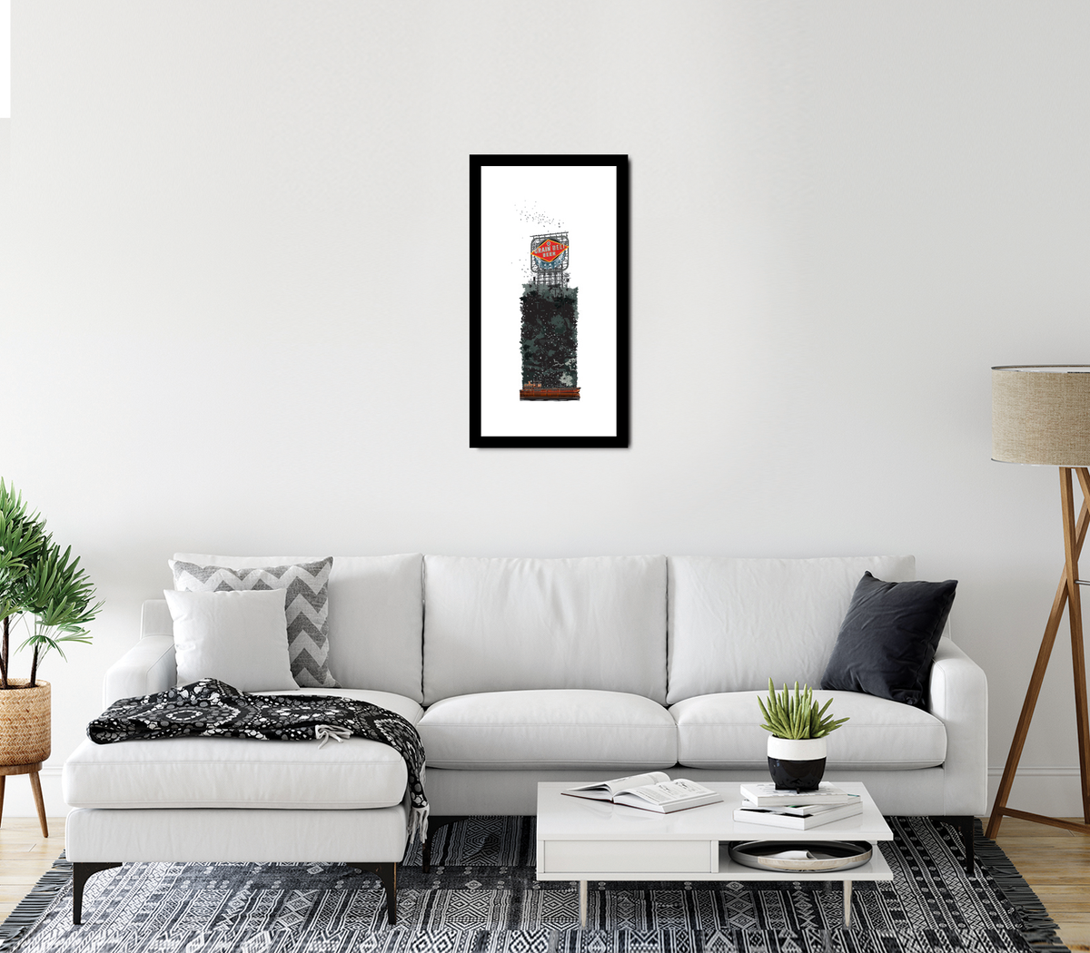 Birdhouse | Grain Belt Sign Minneapolis Art Print