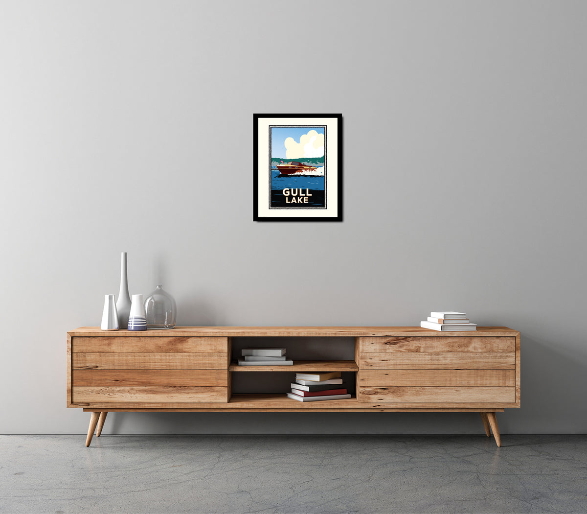 Landmark MN | Gull Lake Art Print